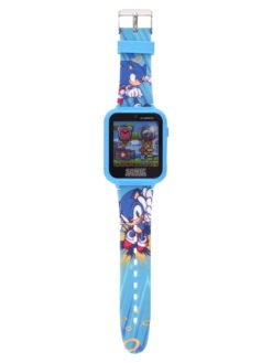 Alternative view of Sega Sonic The Hedgehog iTime Unisex Child Smart Watch with Silicone Strap and Blue Case 42mm
