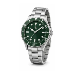 Royal Kinzy Mariner 41mm Green Steel Sport Watch