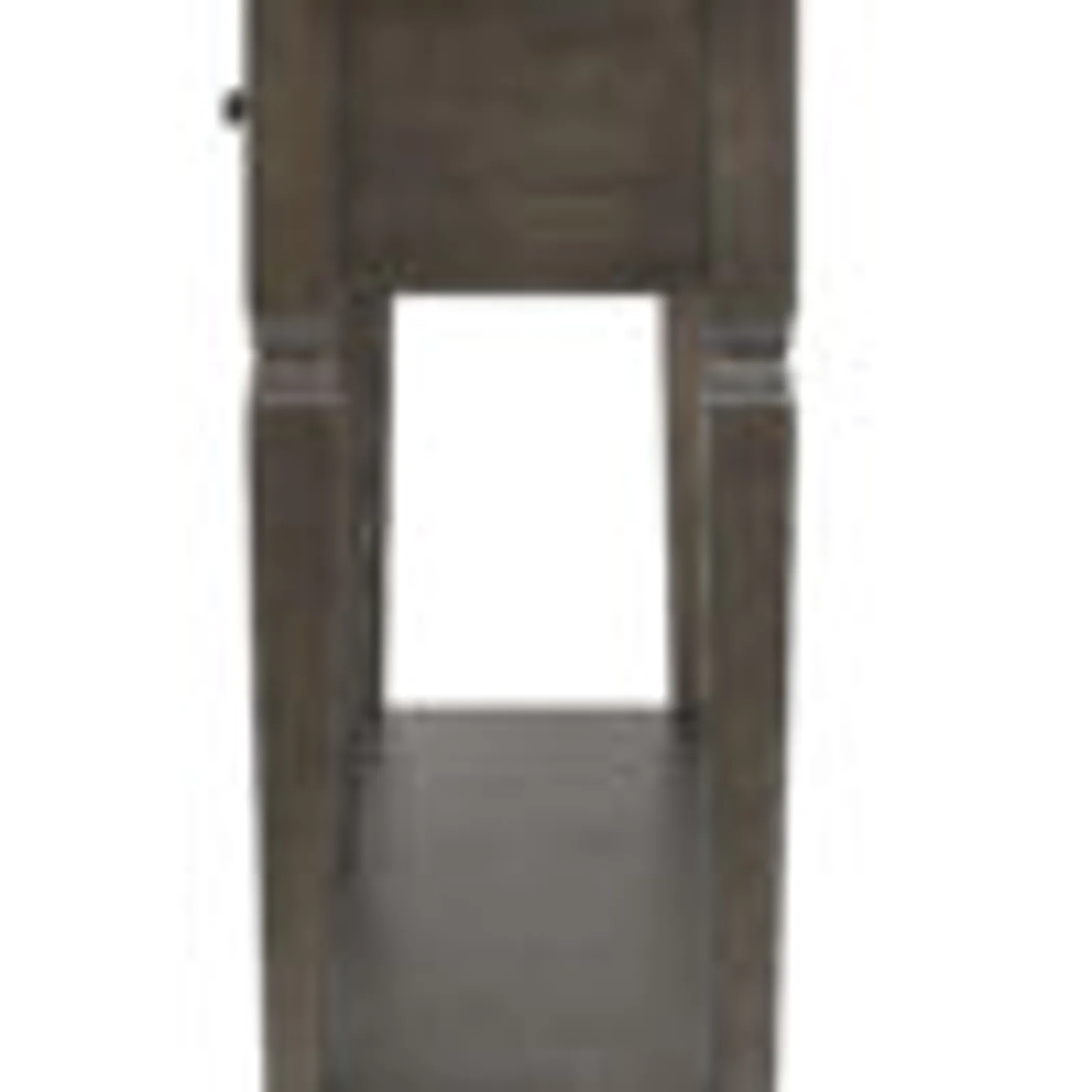 Sunset Trading Dakota Console Table with Drawers and Storage Shelf | 62" Sofa Table | Narrow Kitchen Sideboard | Distressed Brown and Ash Gray Solid. - Image 6