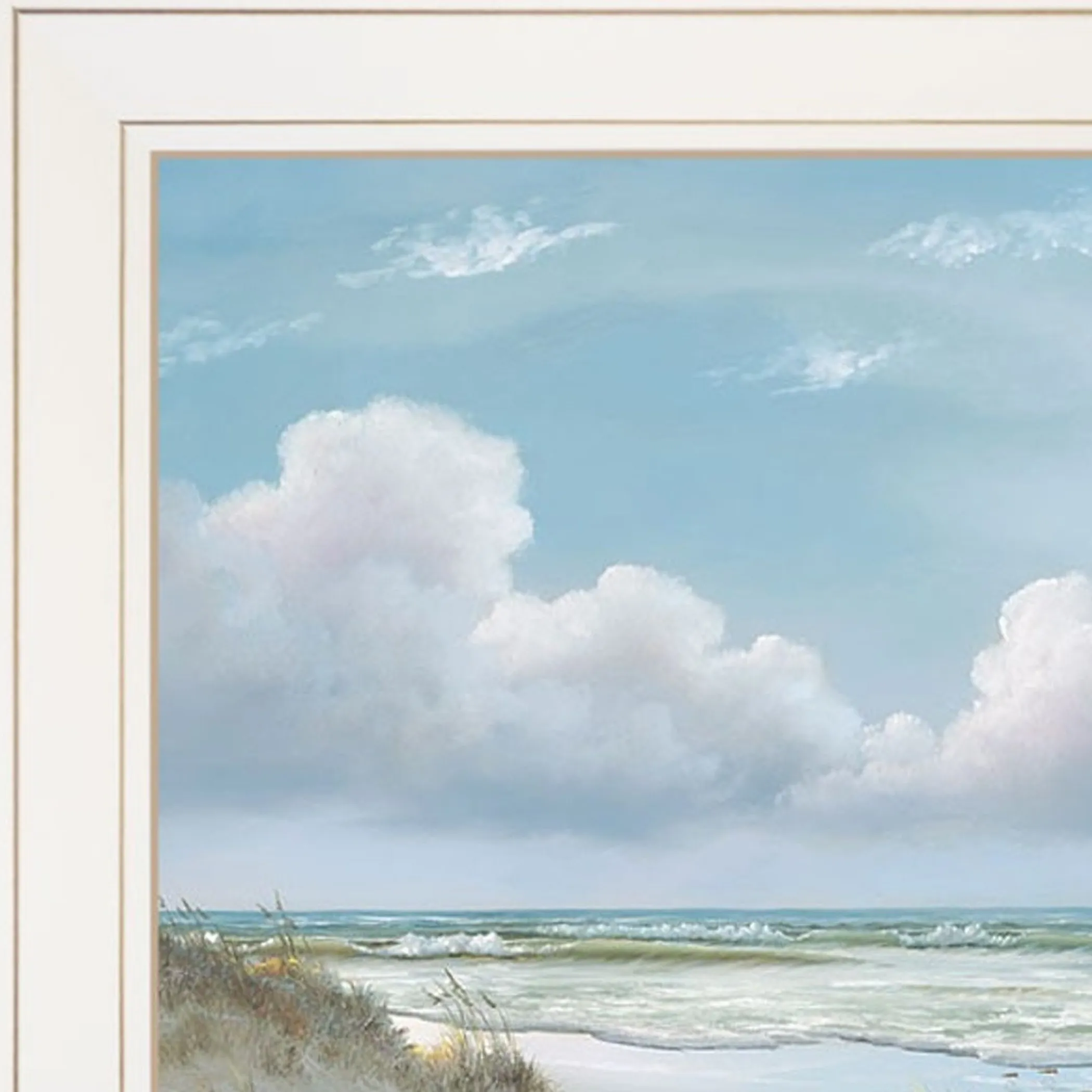 Set Of Three Beautiful Day III III White Framed Print Wall Art - Image 2