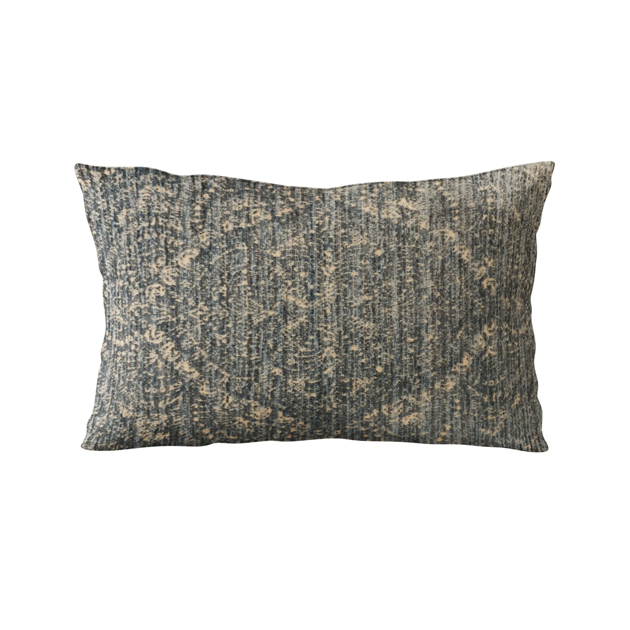 Plutus Blue Hidden Planet Medallion Luxury Throw Pillow - Image 5