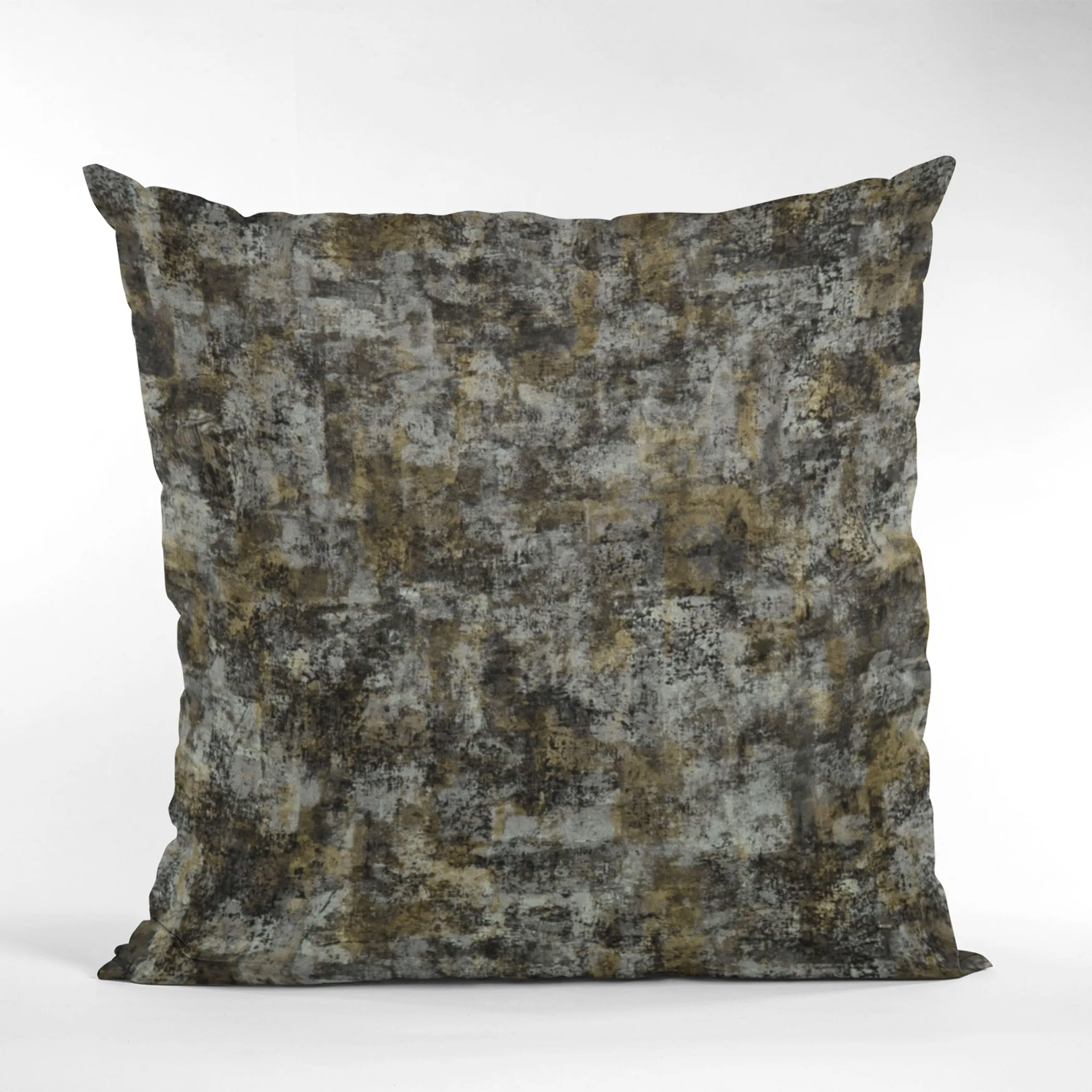 Plutus Twilight Hidden Island Velvet With Foil Printing On Top Luxury Throw Pillow - Image 5