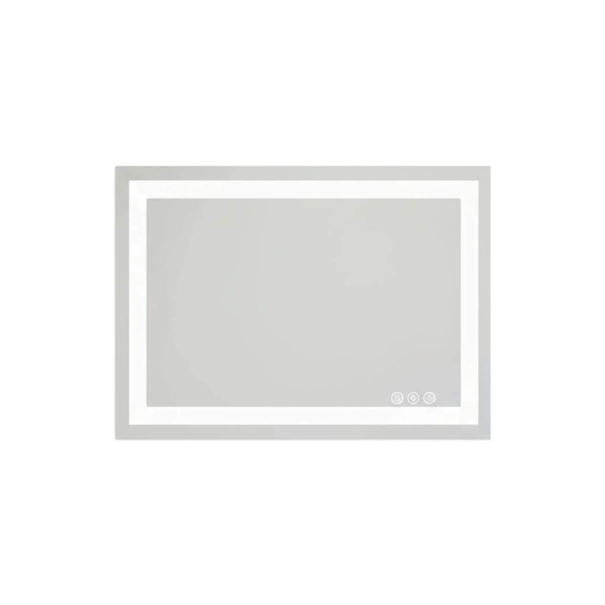 Lighted Frameless Bathroom Vanity Mirror - Image 2