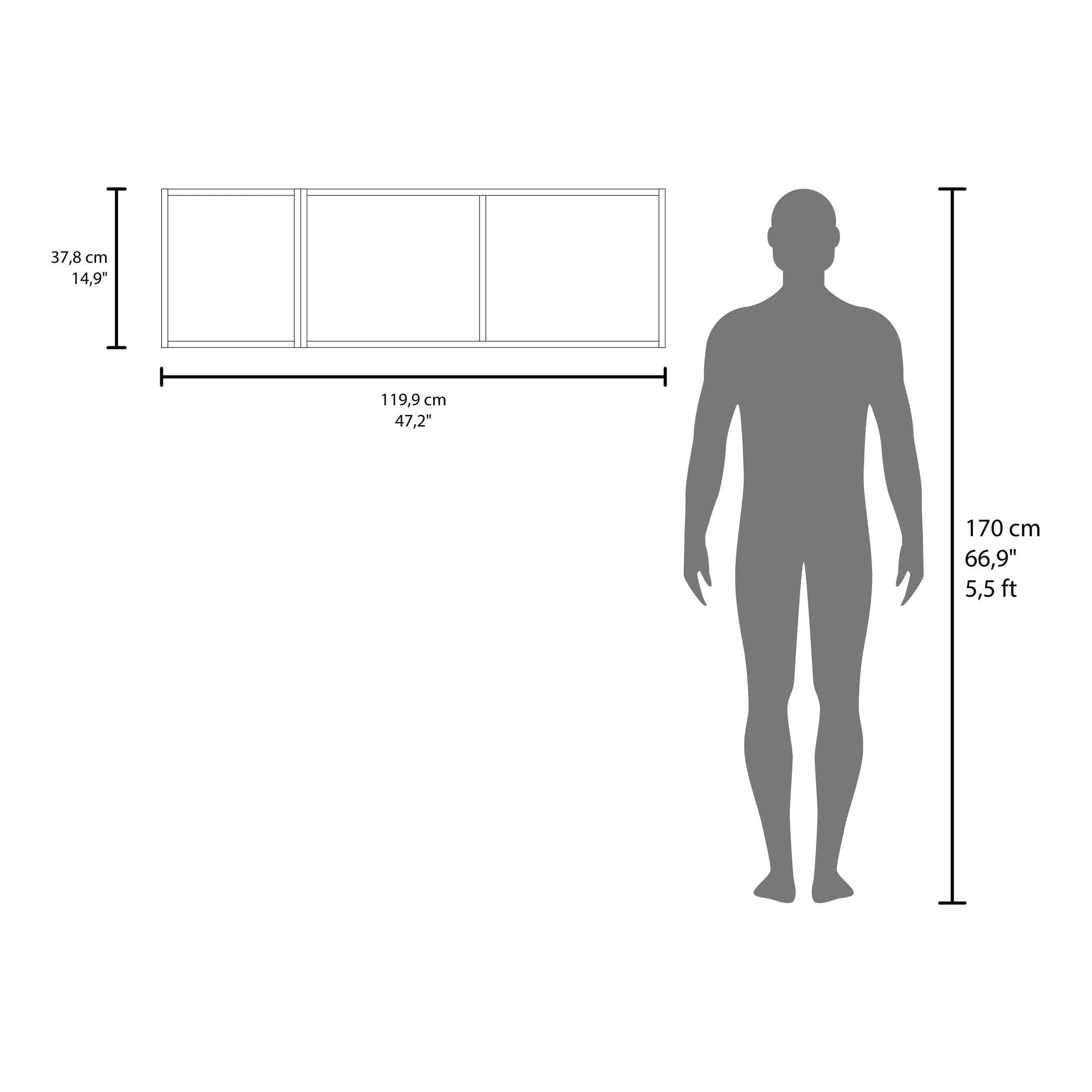 Aster 47" W Wall Cabinet Smoke - Image 4
