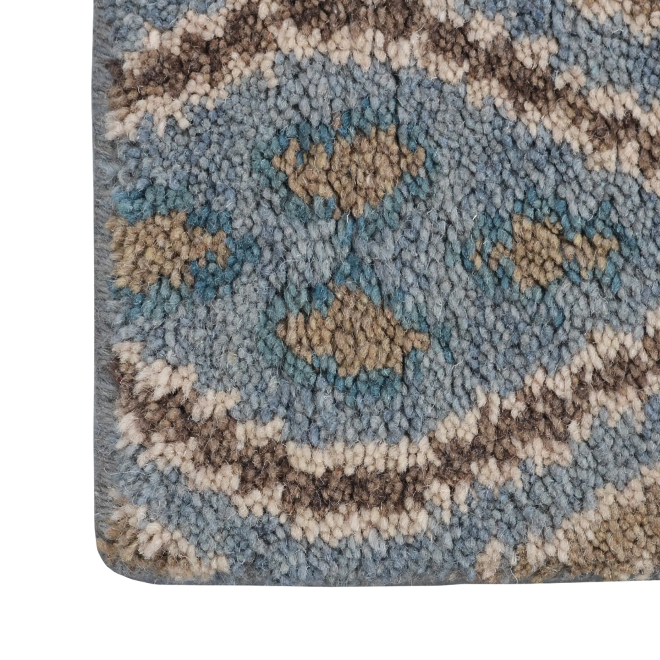 Rugsotic Carpets Hand Knotted Wool 2'6''x10' Runner Area Rug Geometric - Image 6