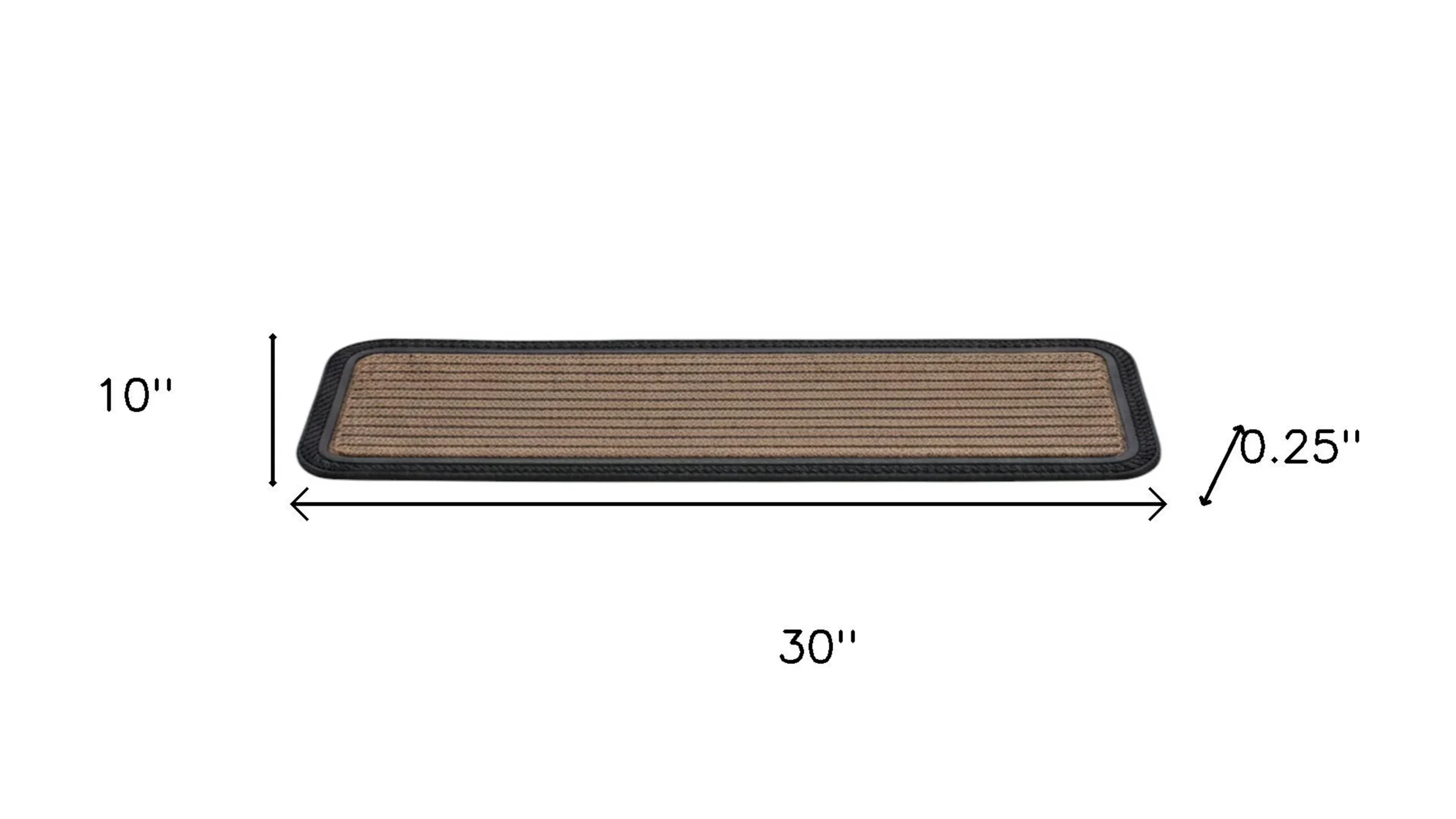 Set Of Six Polypropylene Rubber Stair Treads - Image 5