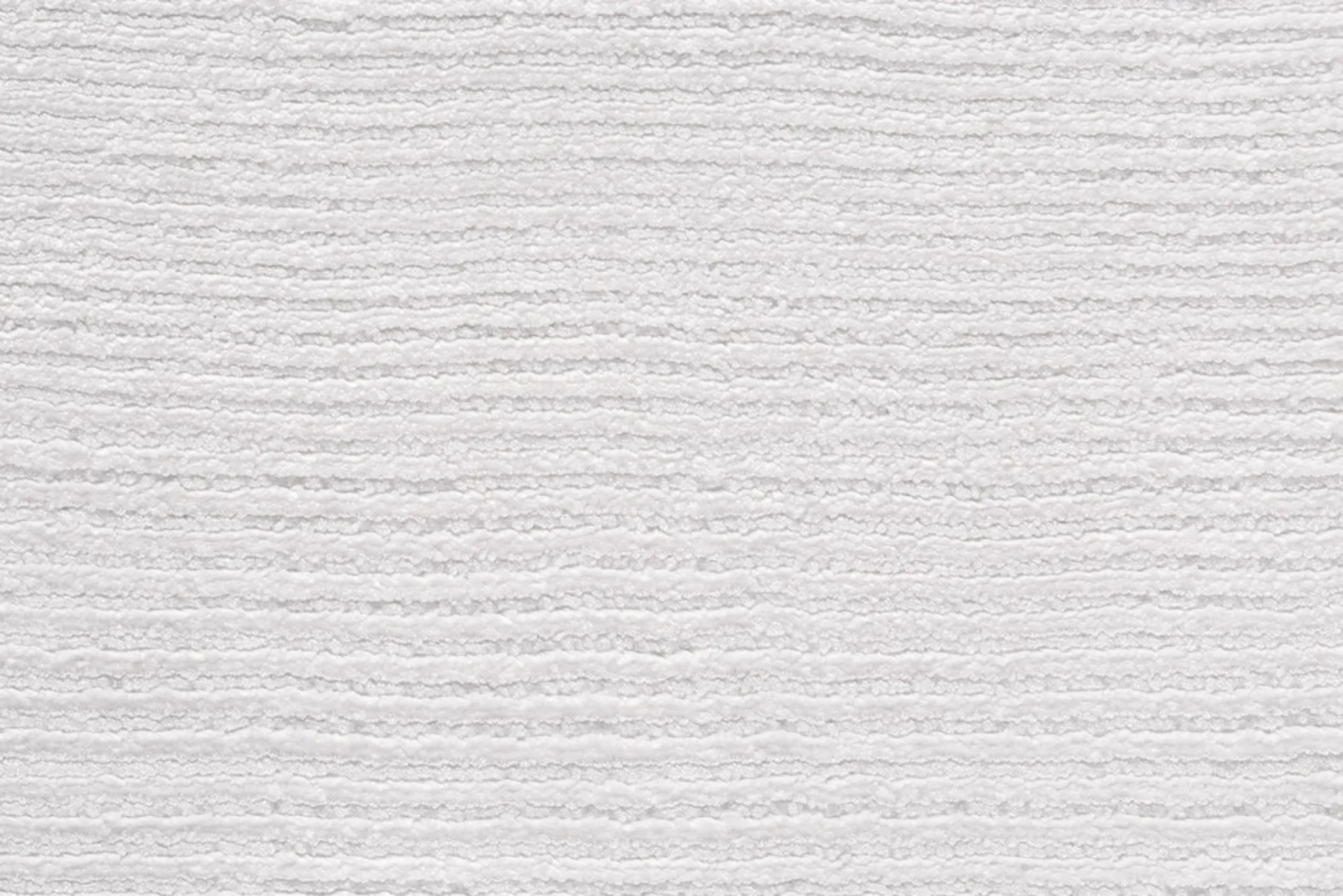 4' X 6' White Hand Woven Distressed Area Rug - Image 6
