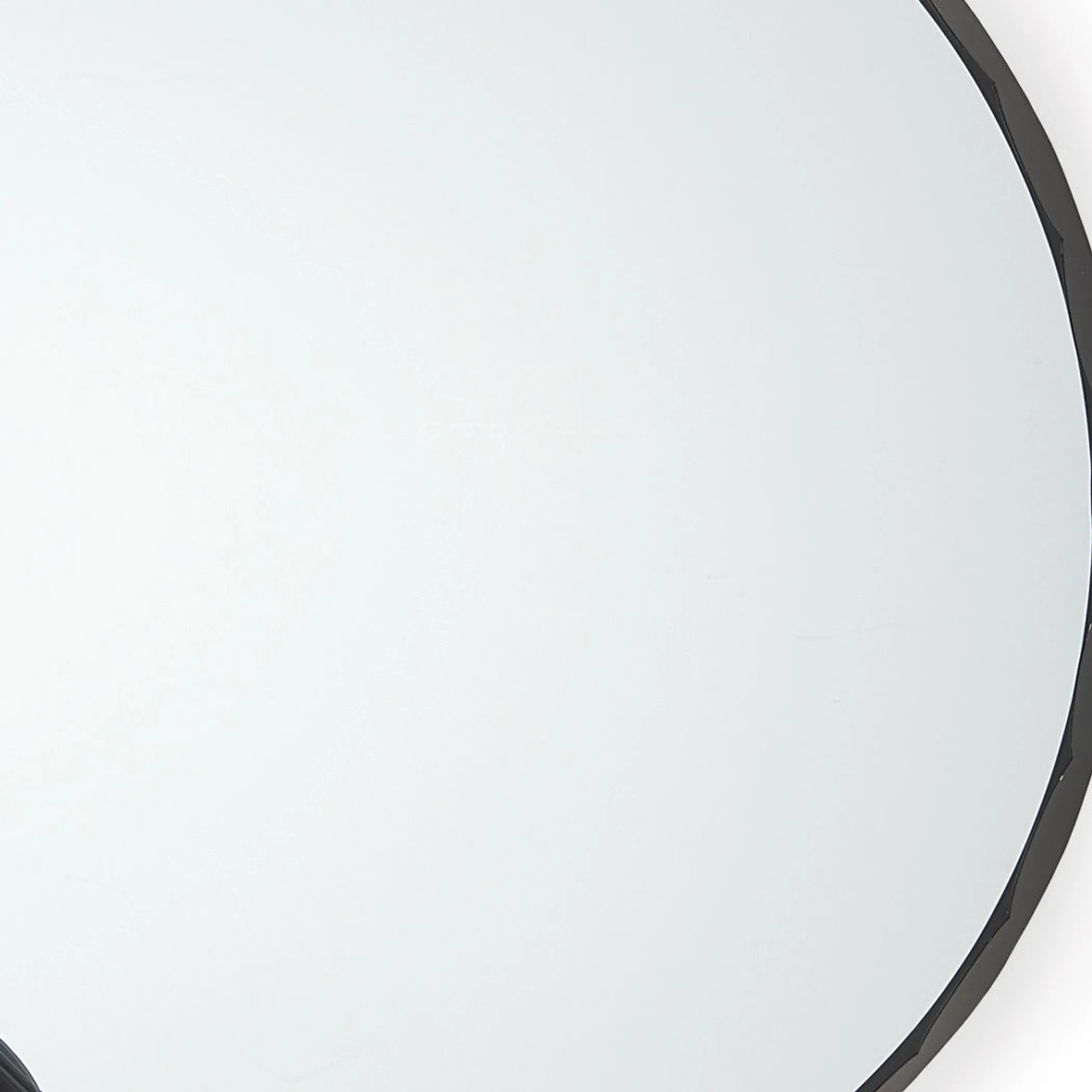 Metal Scalloped Framed Accent Mirror - Image 3
