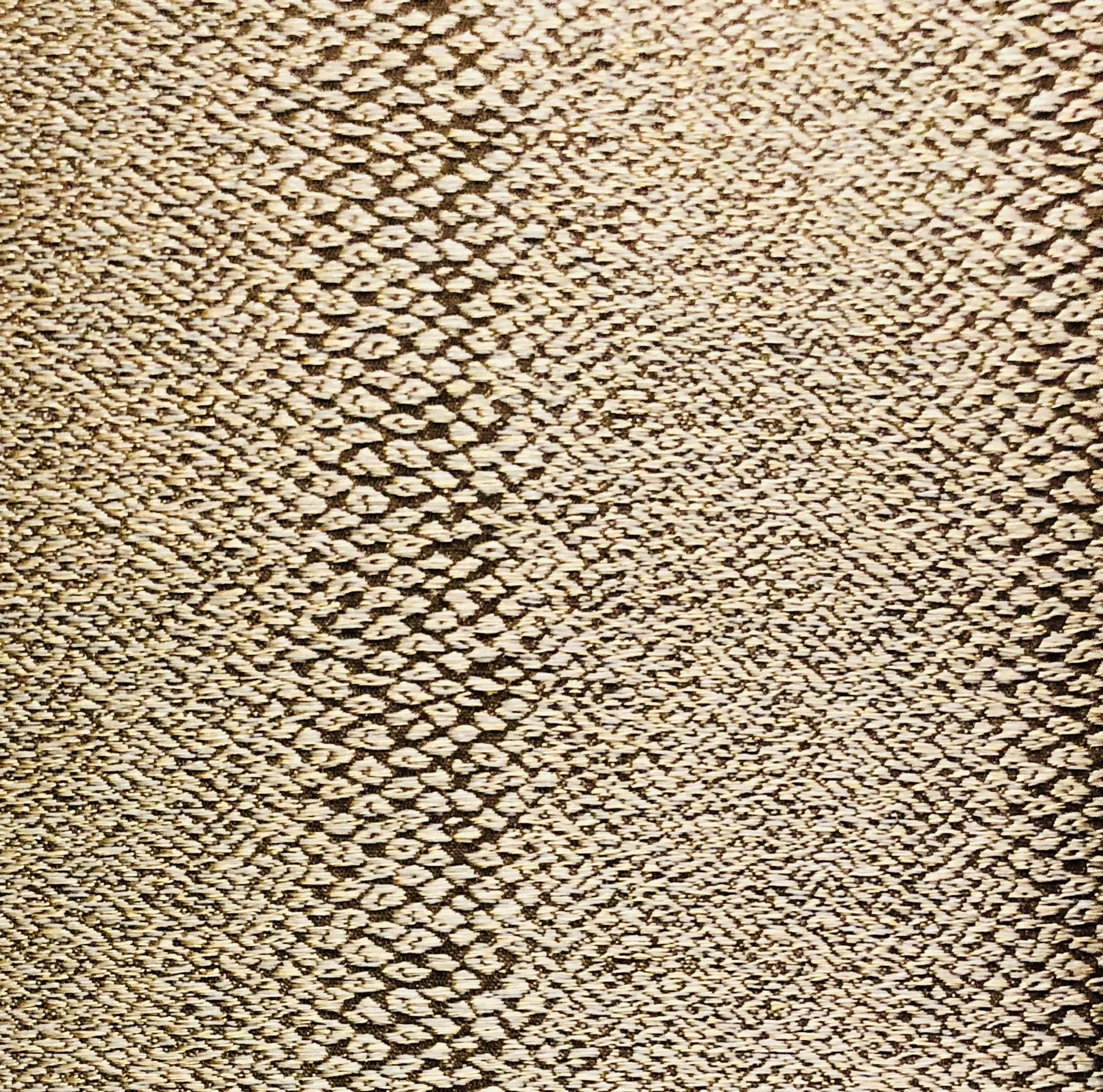 Plutus Shimmer in Gold Metallic Luxury Throw Pillow - Image 3