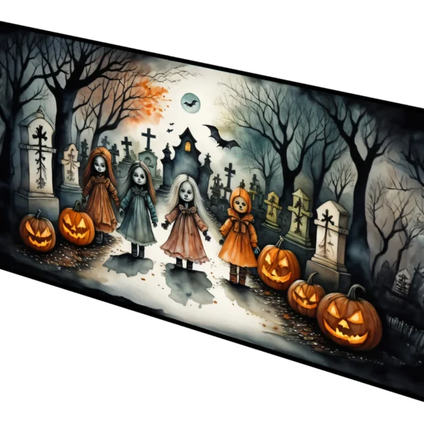 More Spooky Halloween Runner Mat 28x58