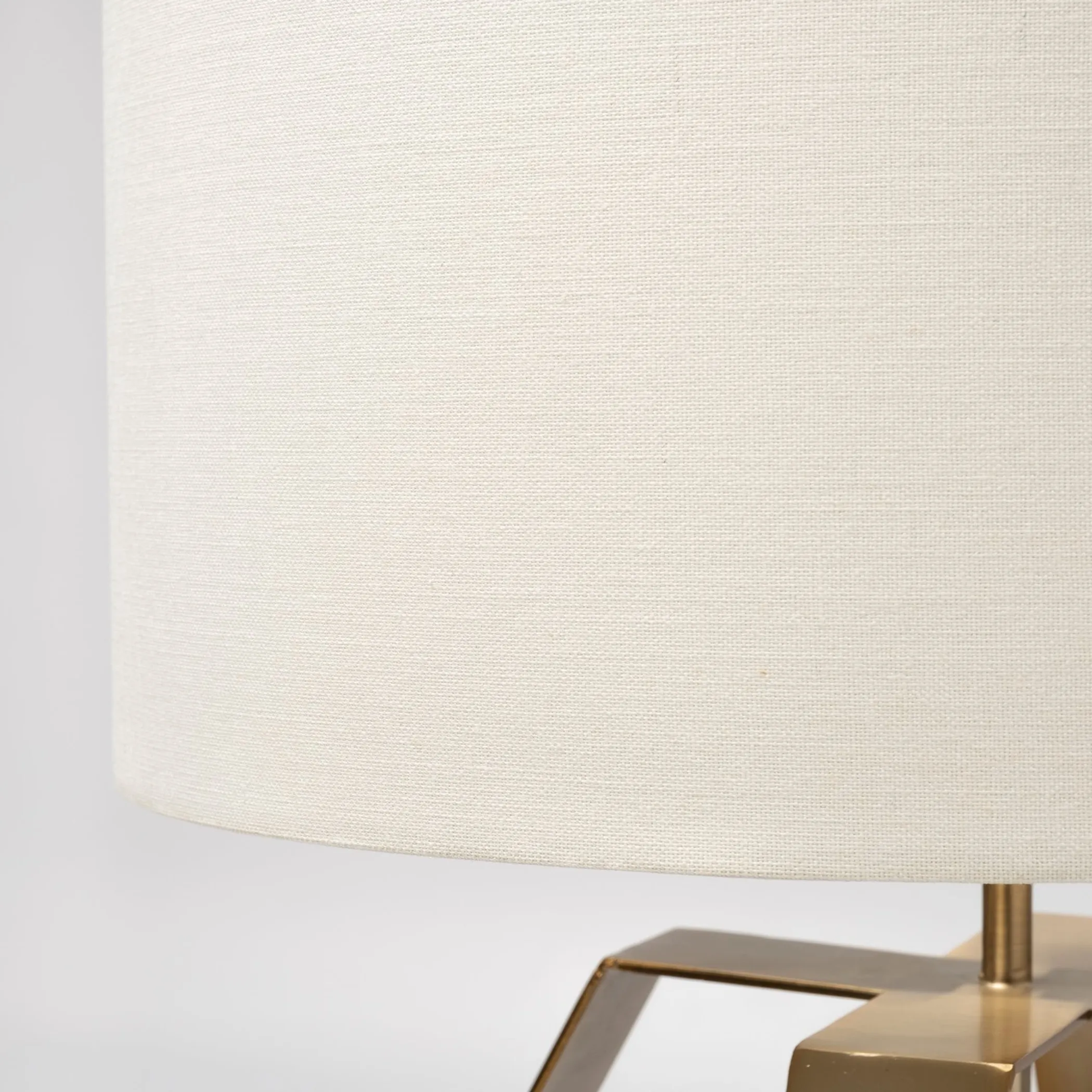 Gold Geometric Design Table Lamp - Image 3