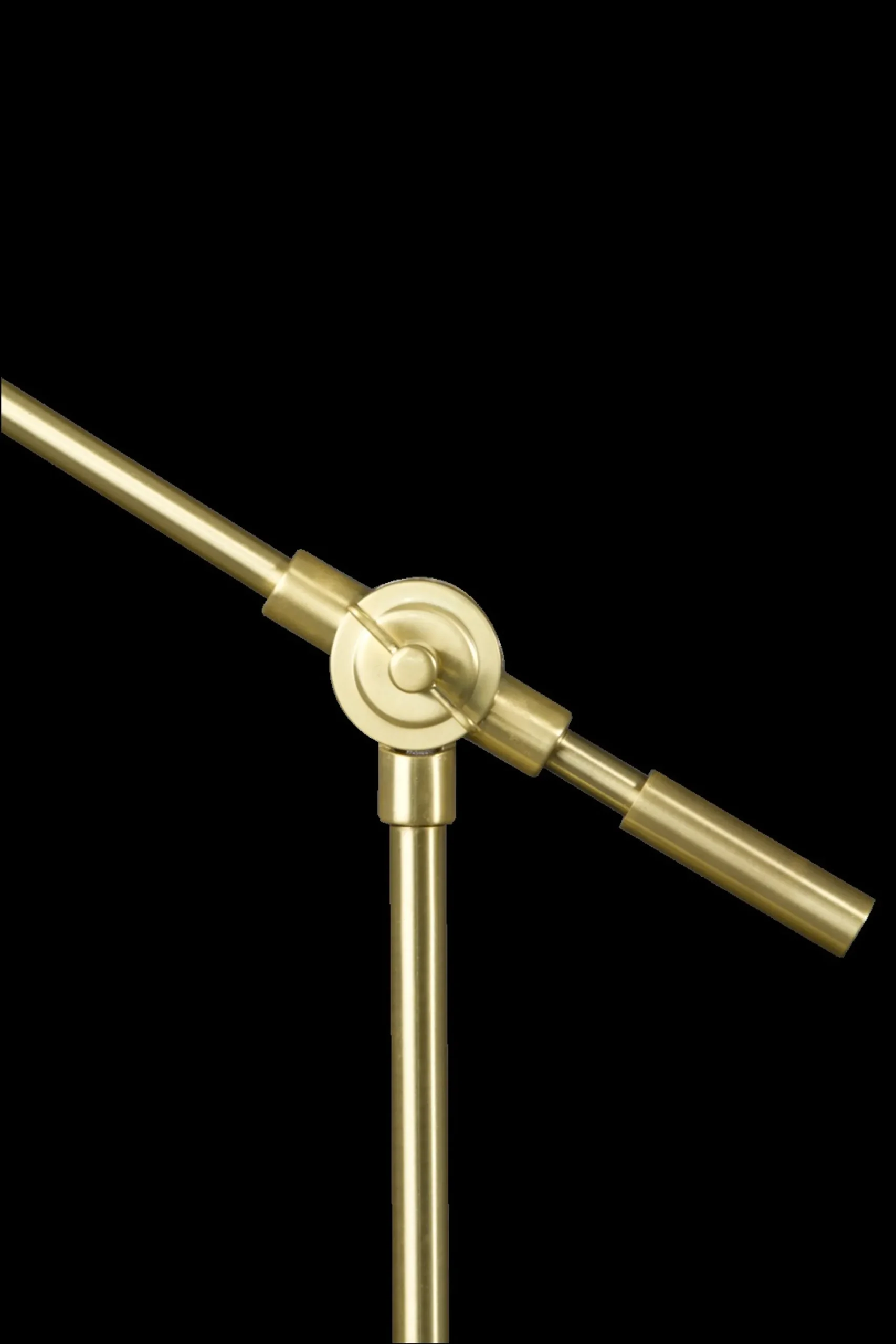 Shiny Satin Brass LED Adjustable Desk Lamp - Image 2