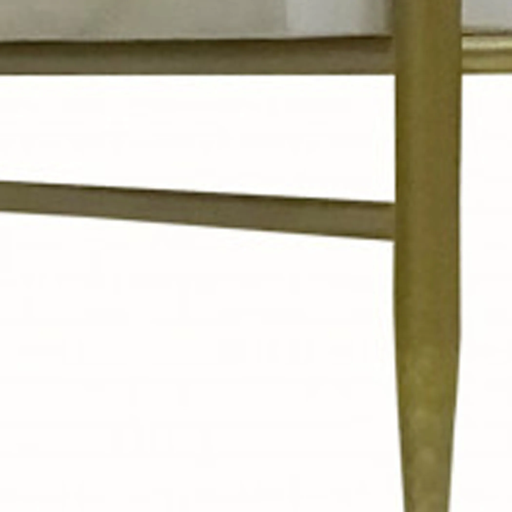 28" White Two Drawer Nightstand - Image 3