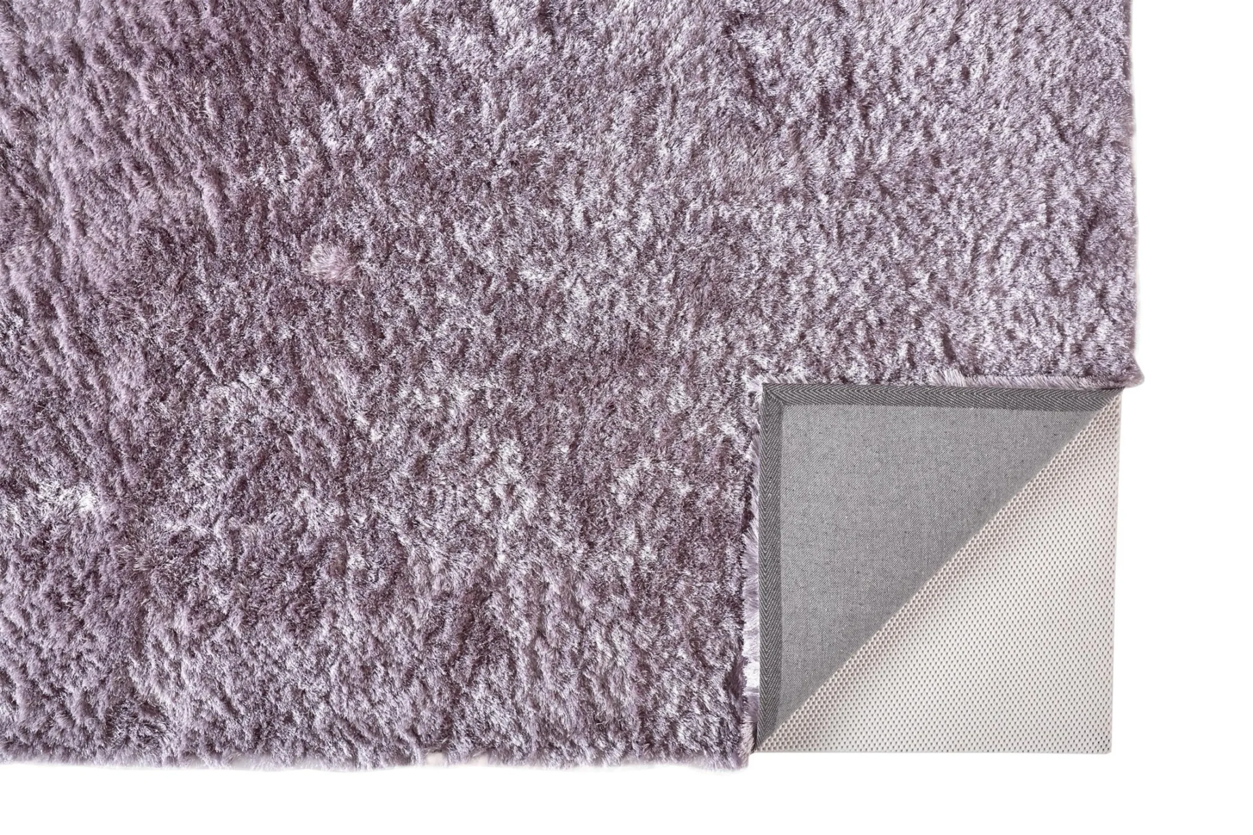 8' X 10' Purple Shag Tufted Handmade Area Rug - Image 4