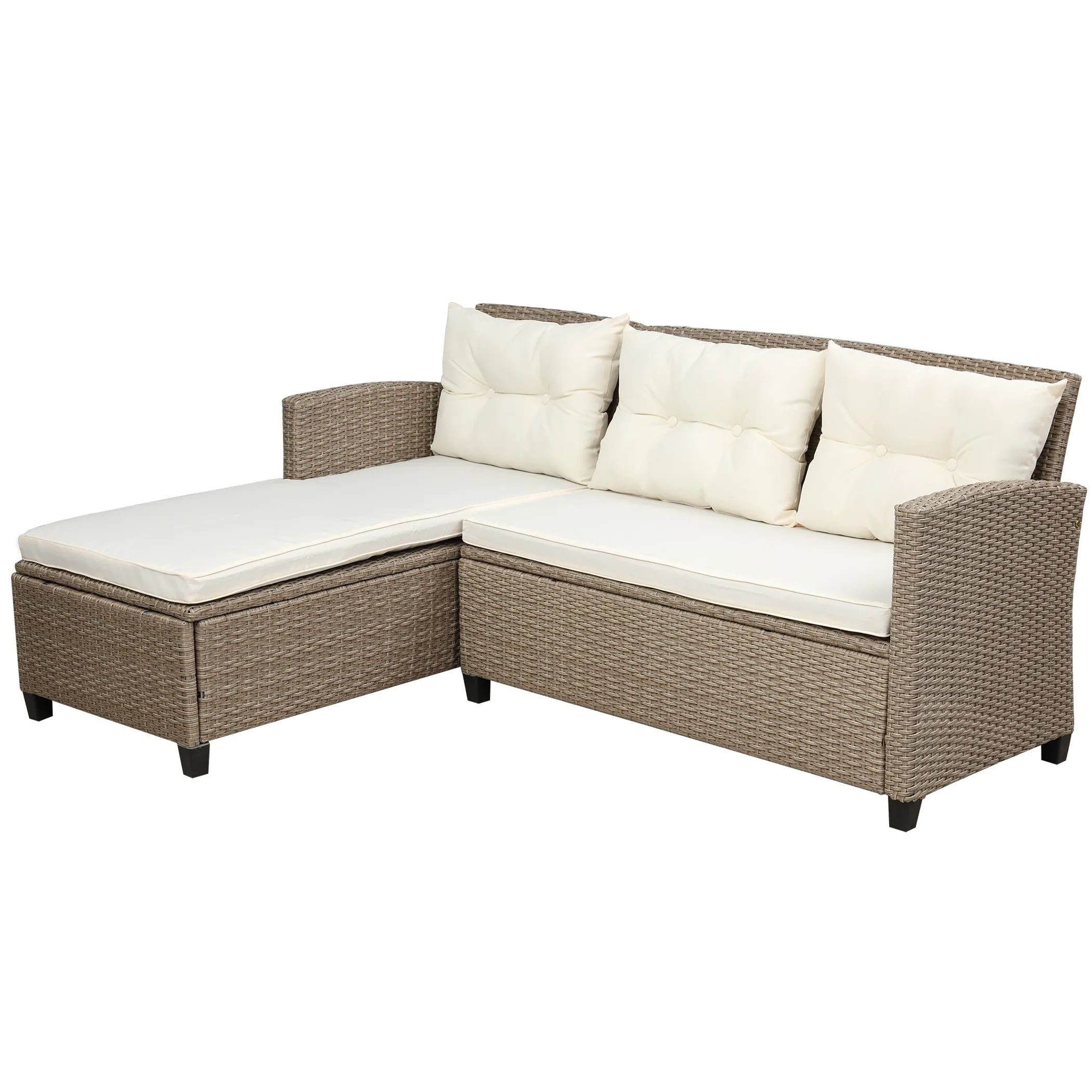Set Of 4 Piece Outdoor, Patio Furniture - Image 6