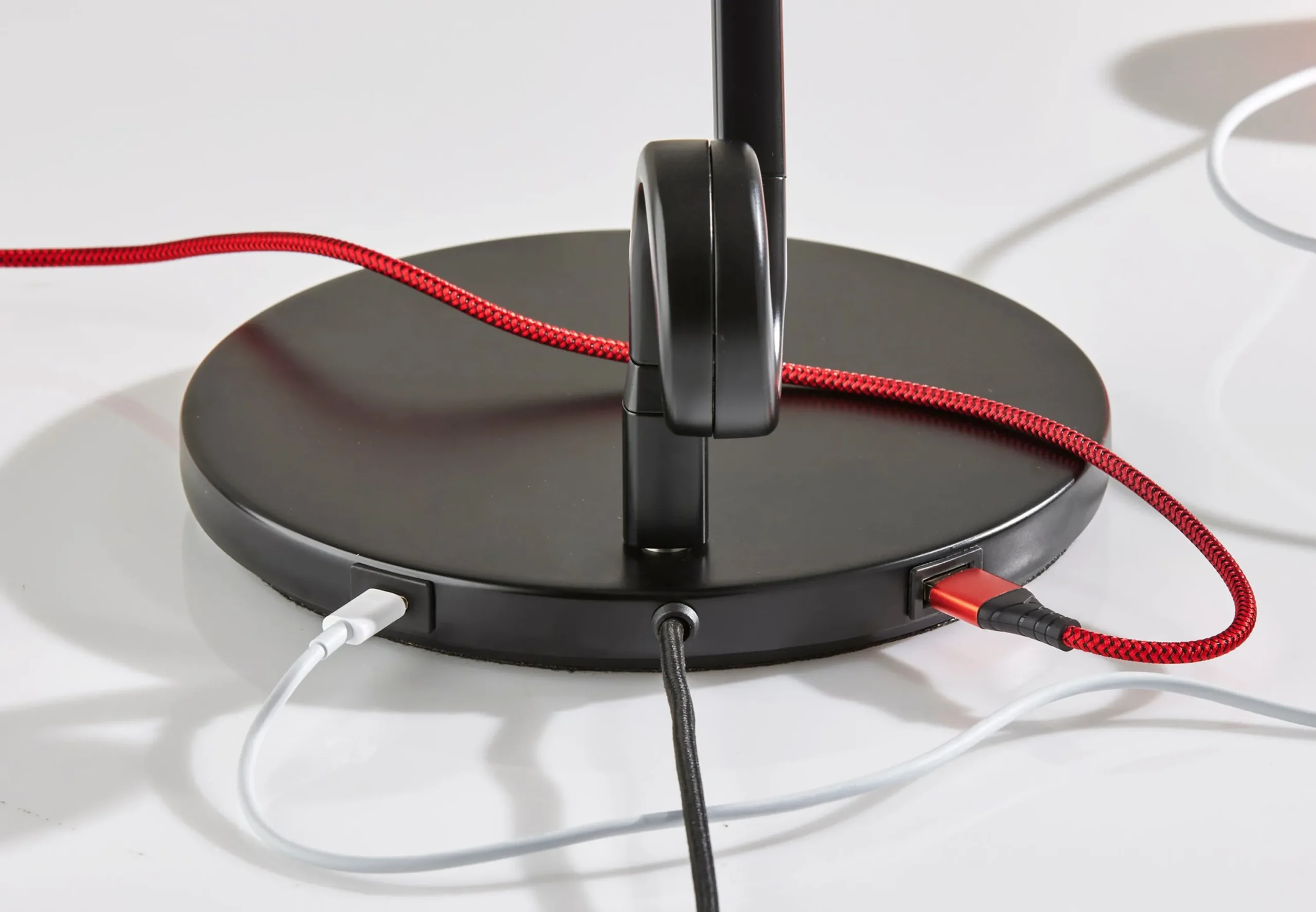 35" Black Metal Novelty Desk Lamp - Image 4