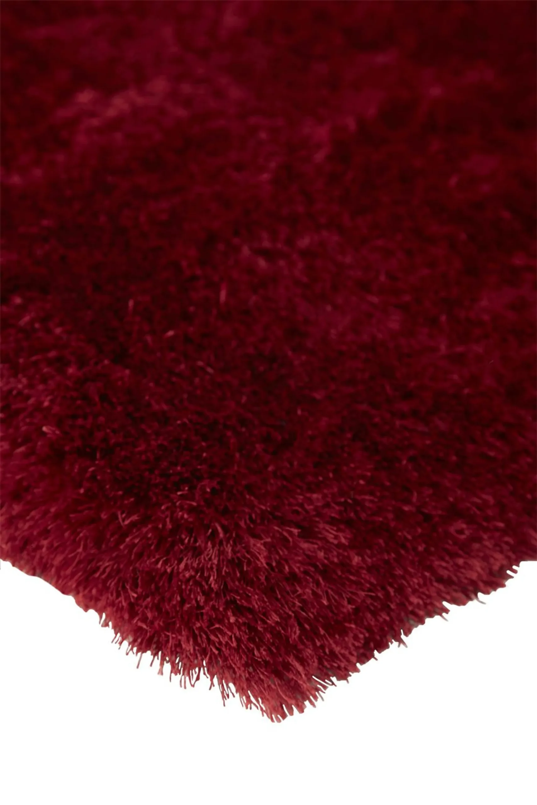5' X 8' Red And Purple Shag Tufted Handmade Area Rug - Image 6
