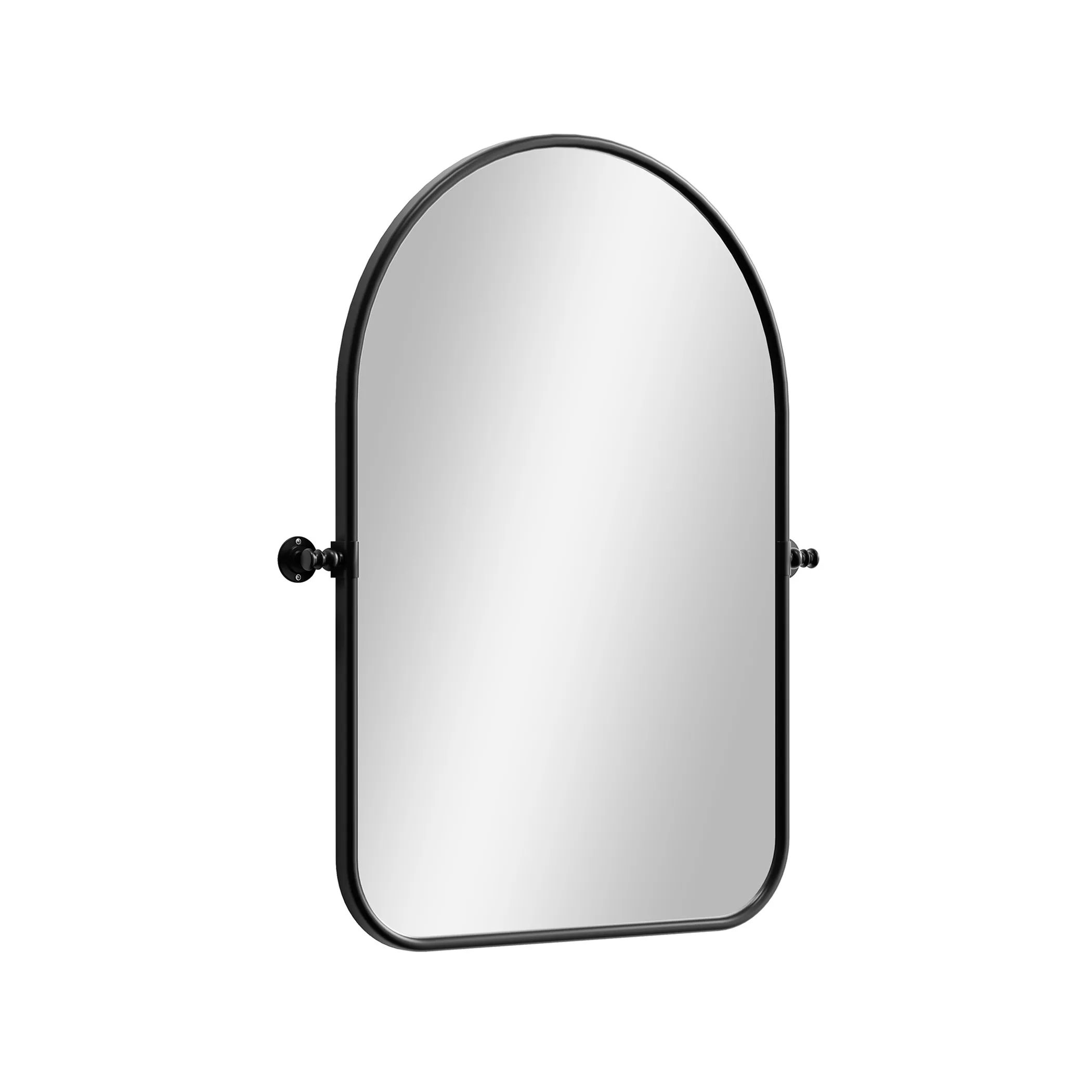 Arch Metal Swivel Framed Accent Mirror - Image 2
