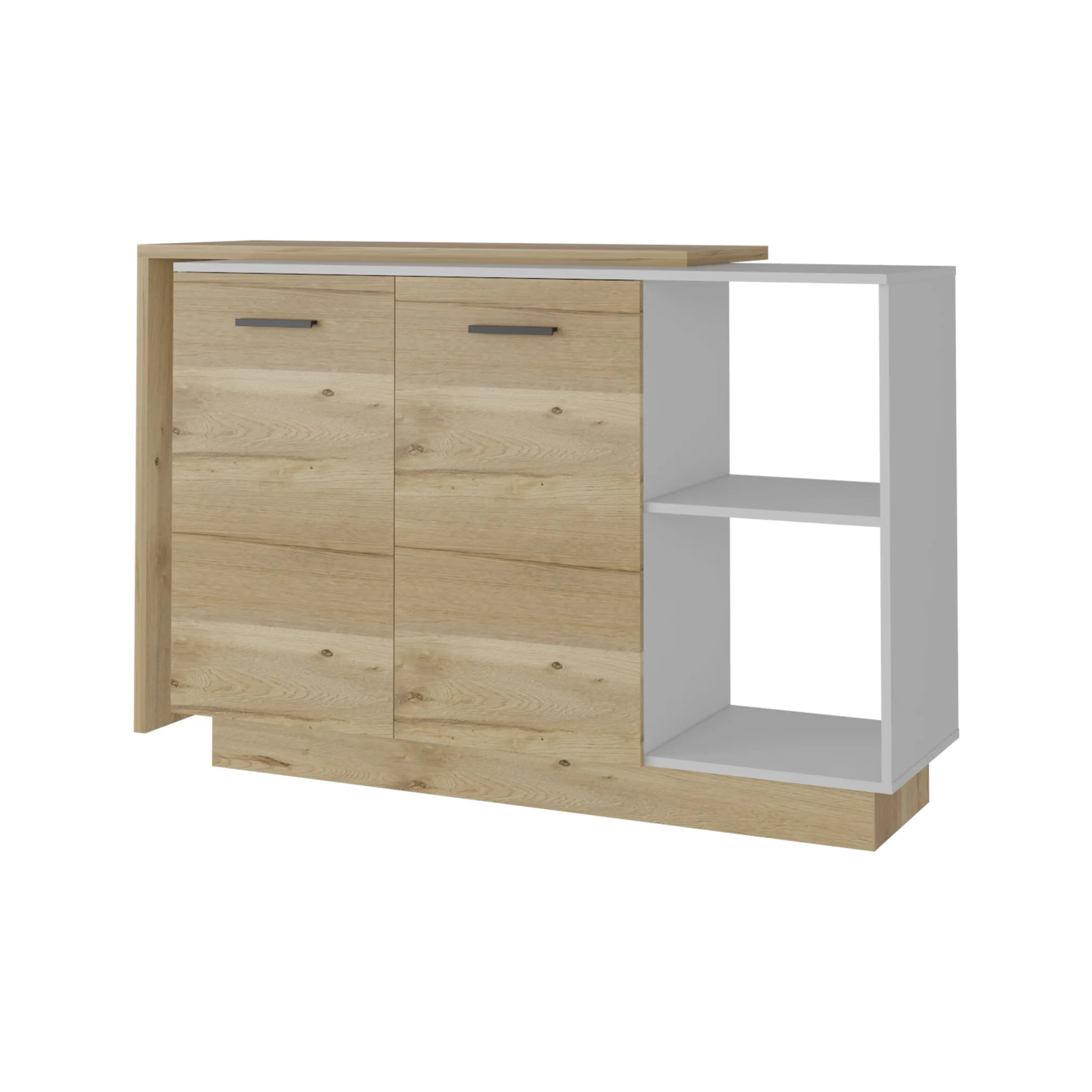 Memphis 2 Piece Kitchen Set, Sicilia Kitchen Island + Napoles Utility Sink - Image 3