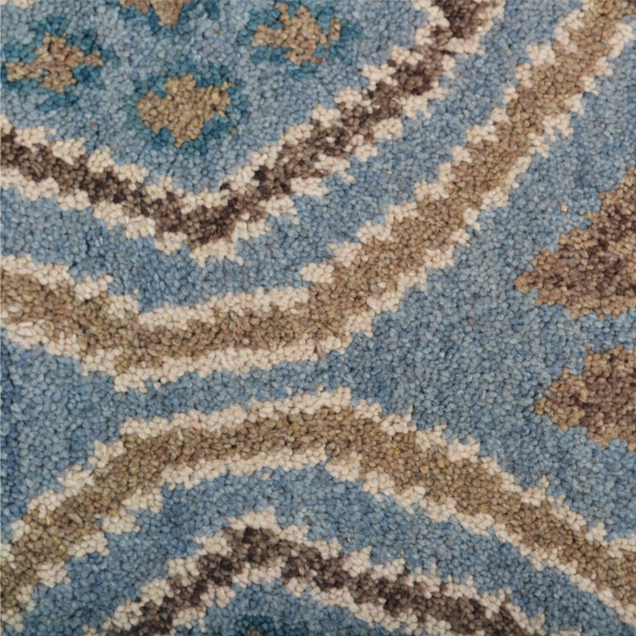 Rugsotic Carpets Hand Knotted Wool 2'6''x10' Runner Area Rug Geometric - Image 5