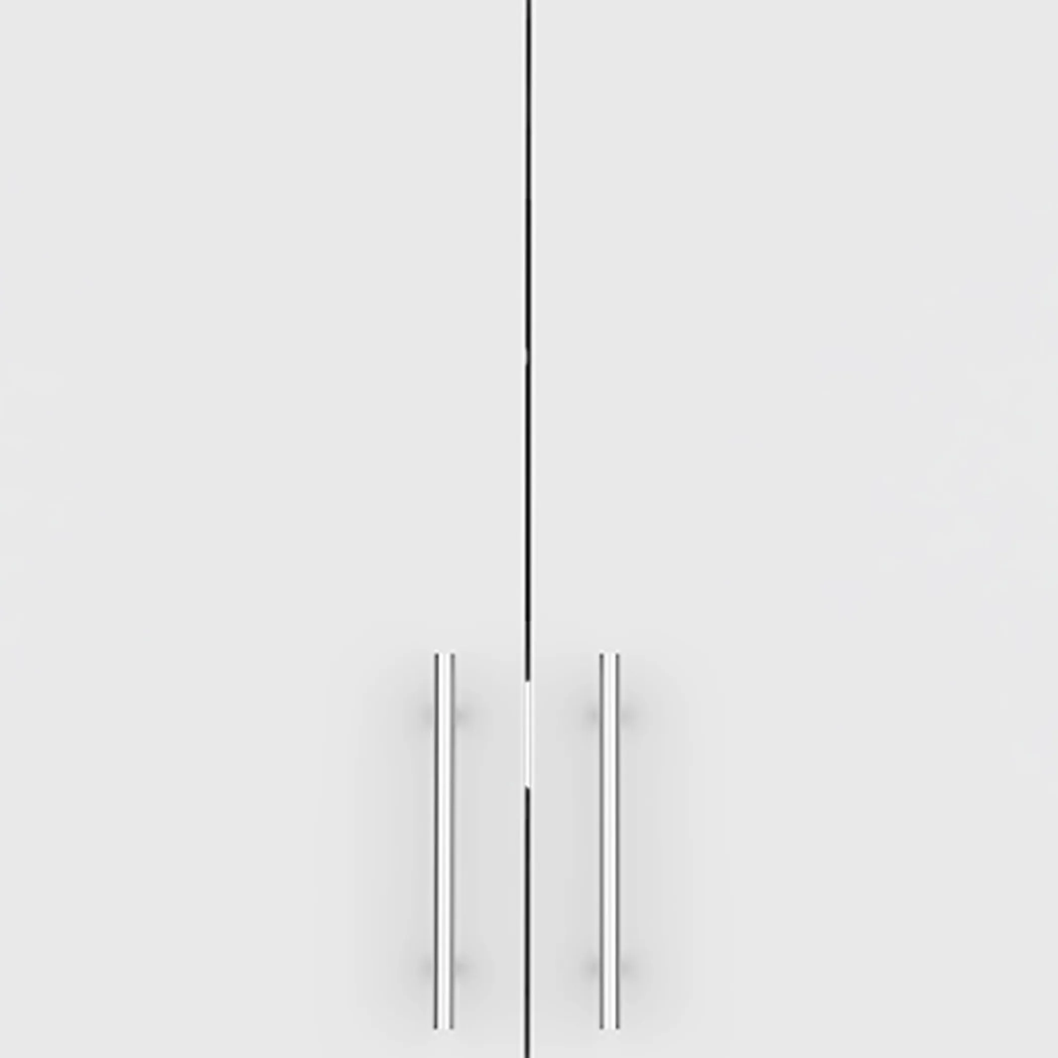 Wood Wall Mounted Utlity Cabinet With Two Doors - Image 4