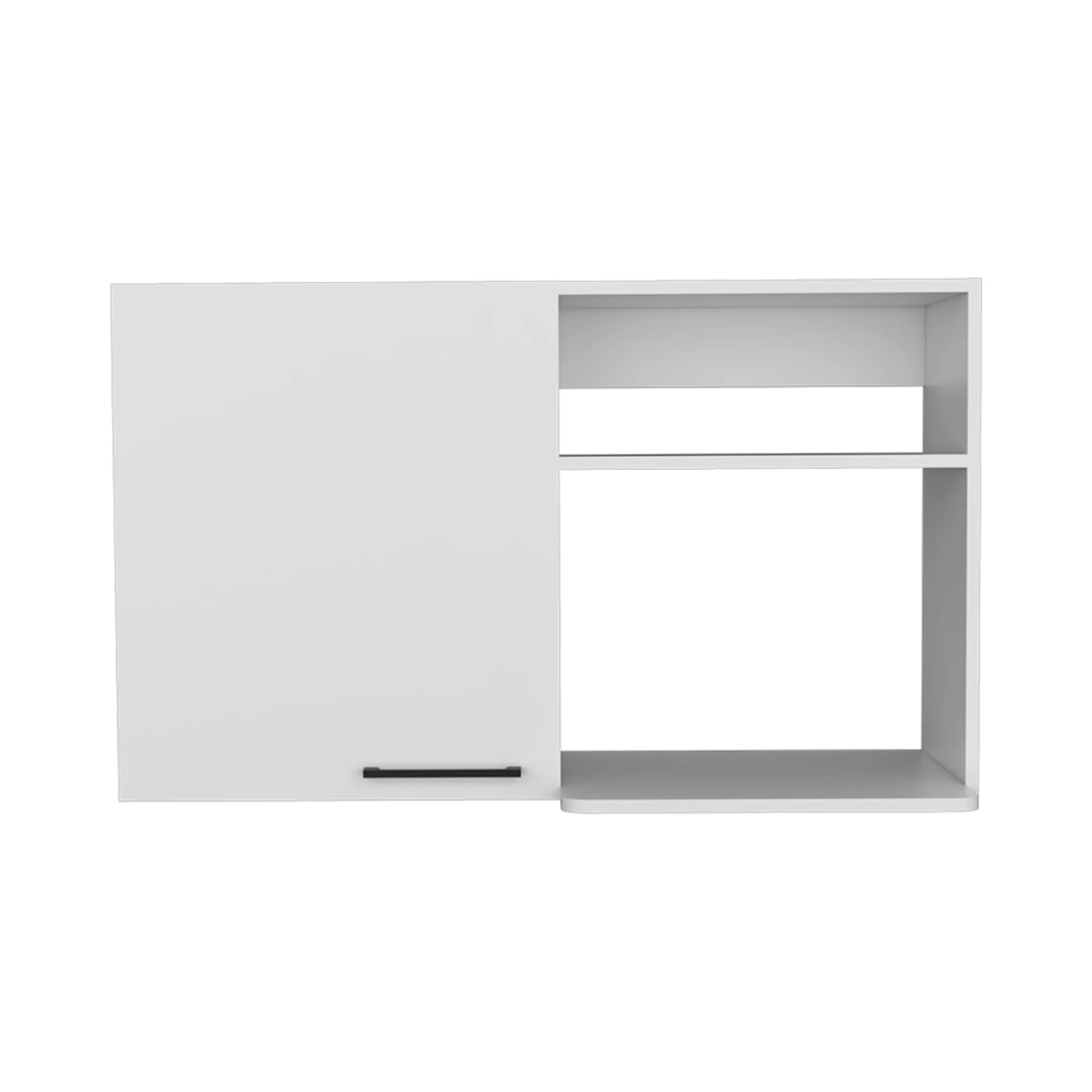 Wood Wall Mounted Accent Cabinet With Single Door - Image 2