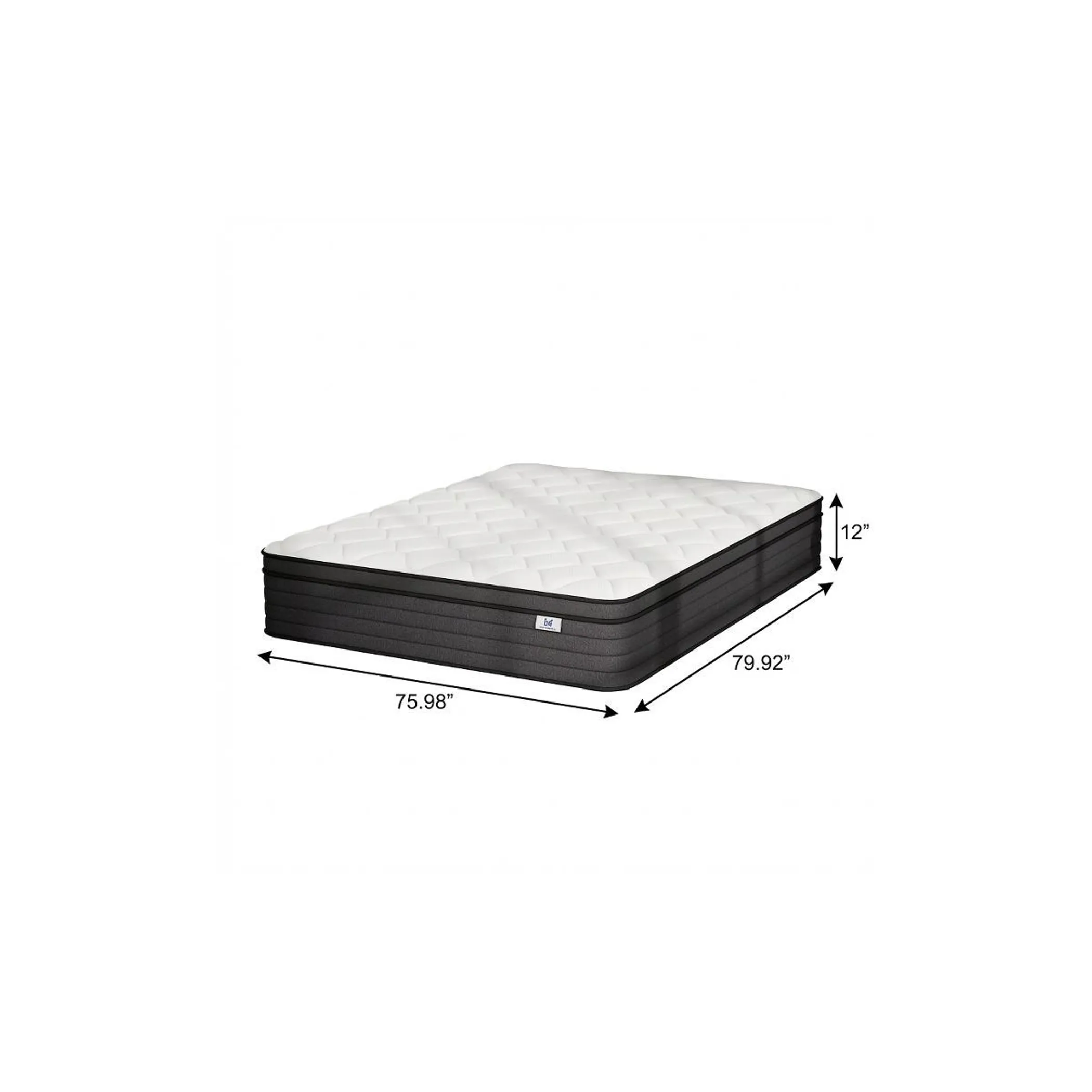 12" King Foam Hybrid Mattress - Image 5