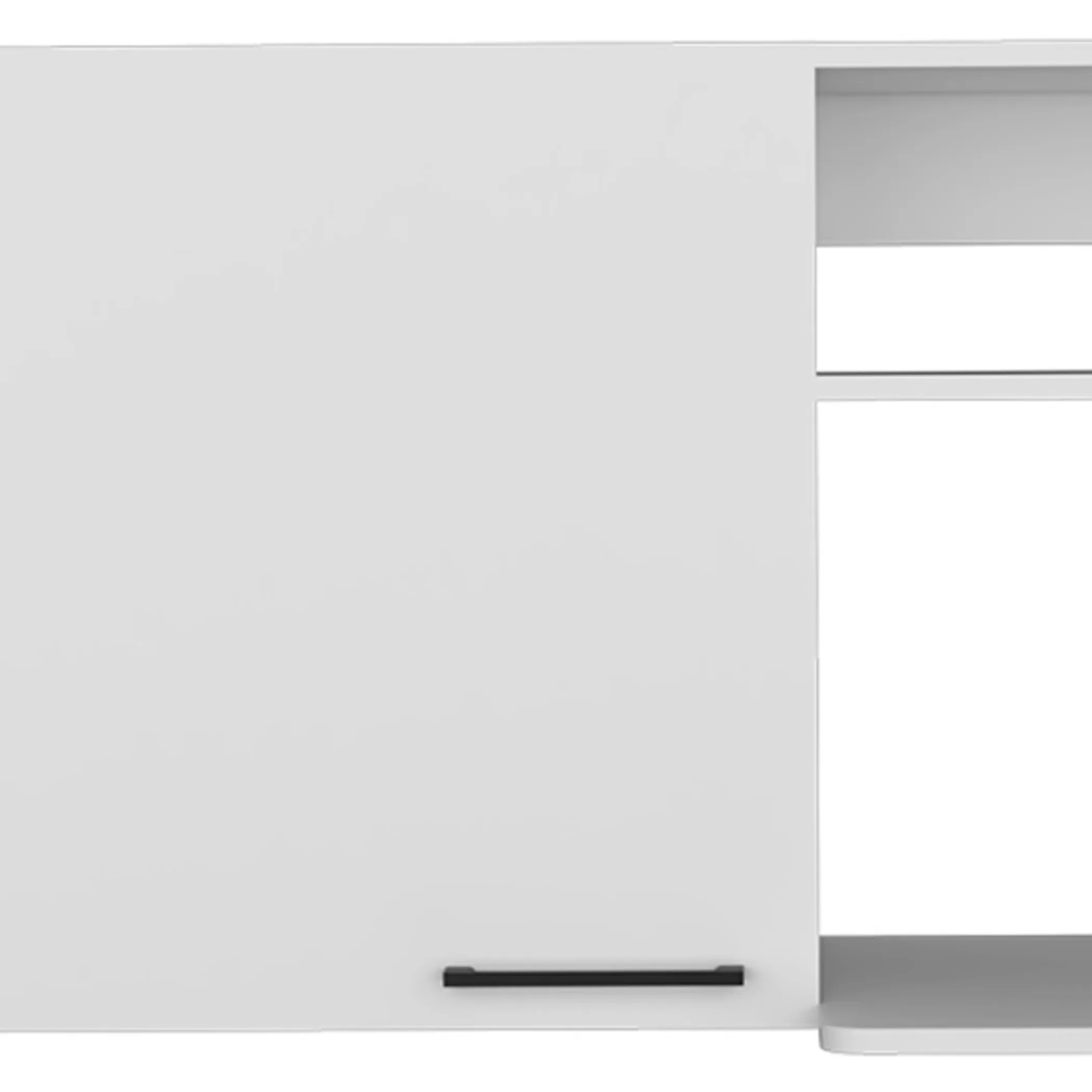 Wood Wall Mounted Accent Cabinet With Single Door - Image 5