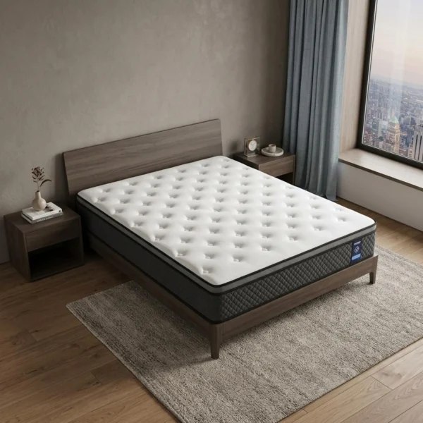 12" King Foam Hybrid Mattress