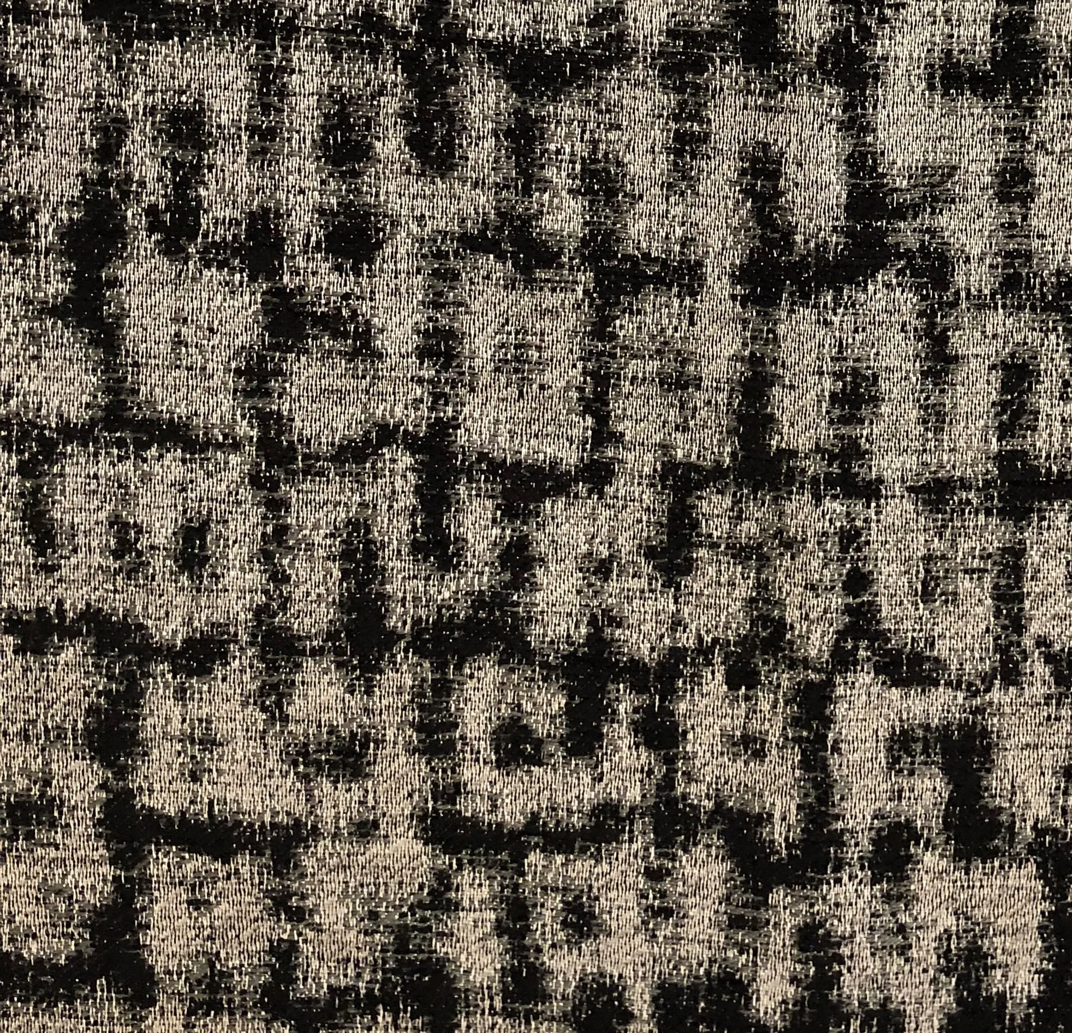 Plutus Modish Millie Luxury Throw Pillow in Black and Beige Tones - Image 3