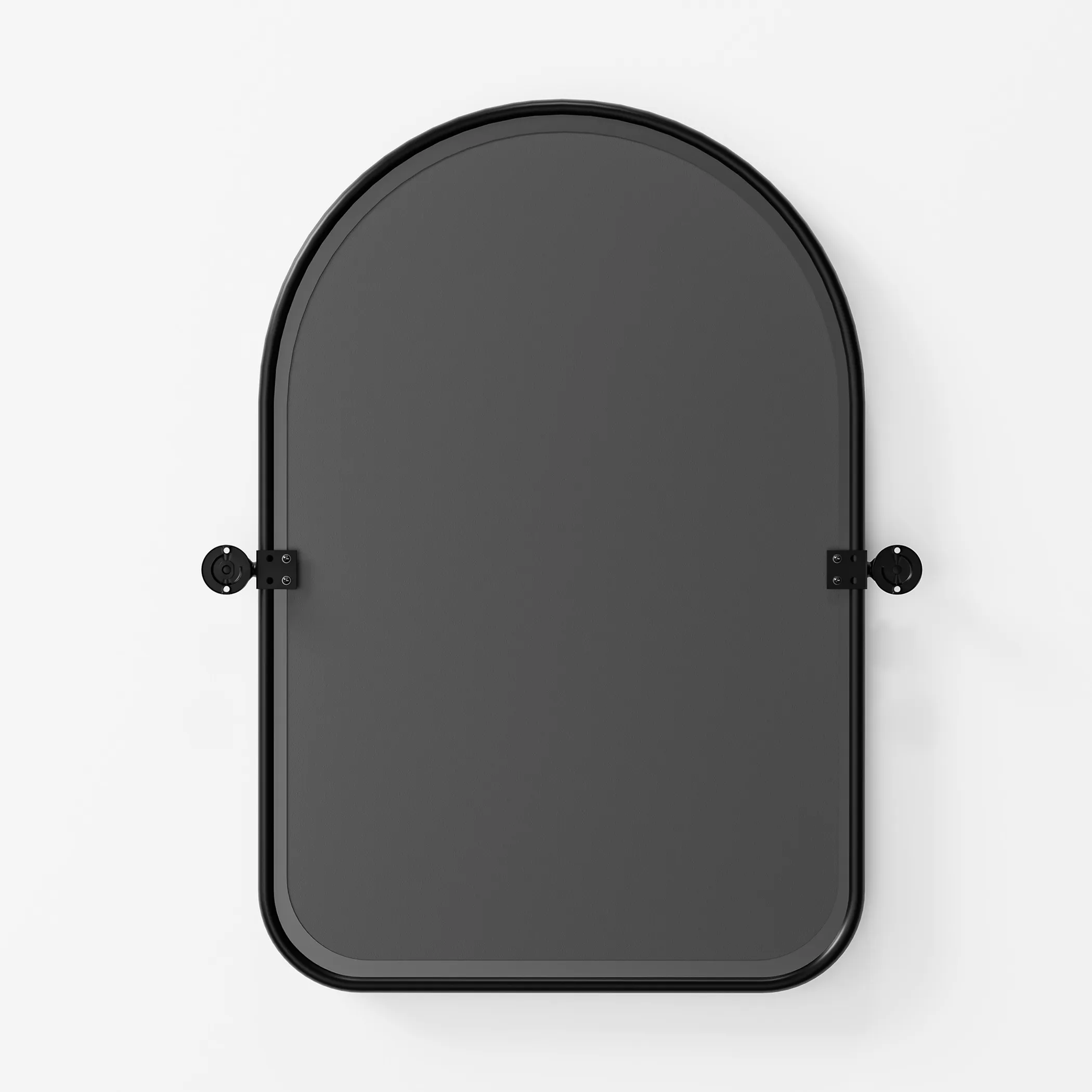 Arch Metal Swivel Framed Accent Mirror - Image 4
