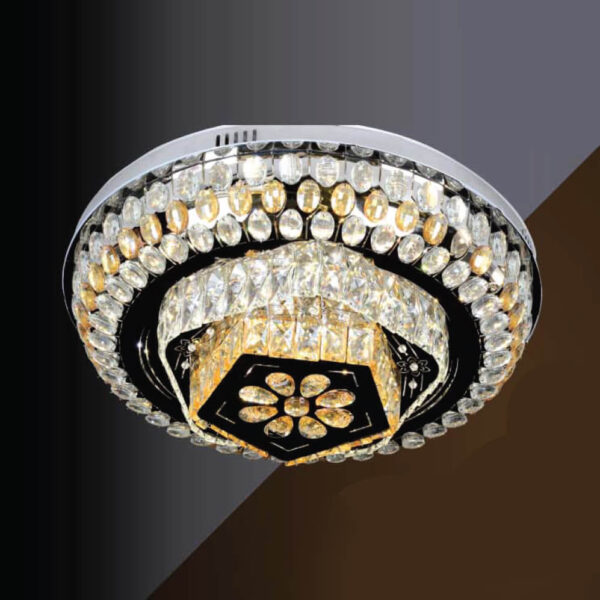 Garden Light Black Mam Crystal MOR15