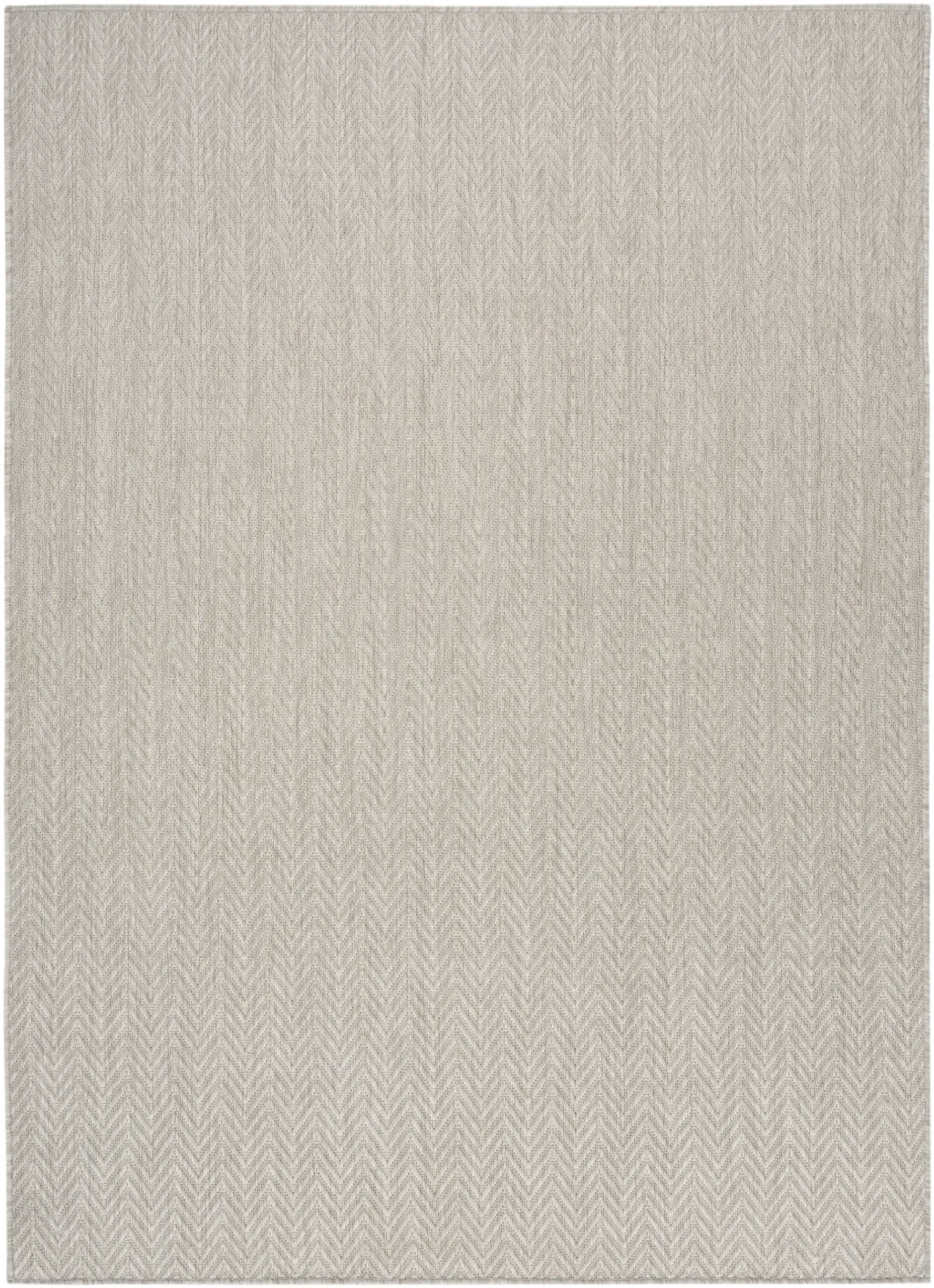 6' X 9' Gray Geometric Indoor Outdoor Area Rug - Image 3