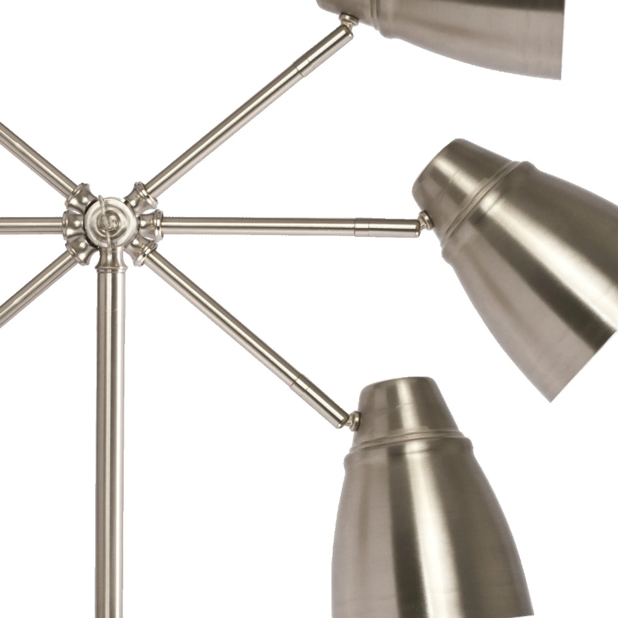 Brushed Silver LED Adjustable Desk Lamp - Image 2