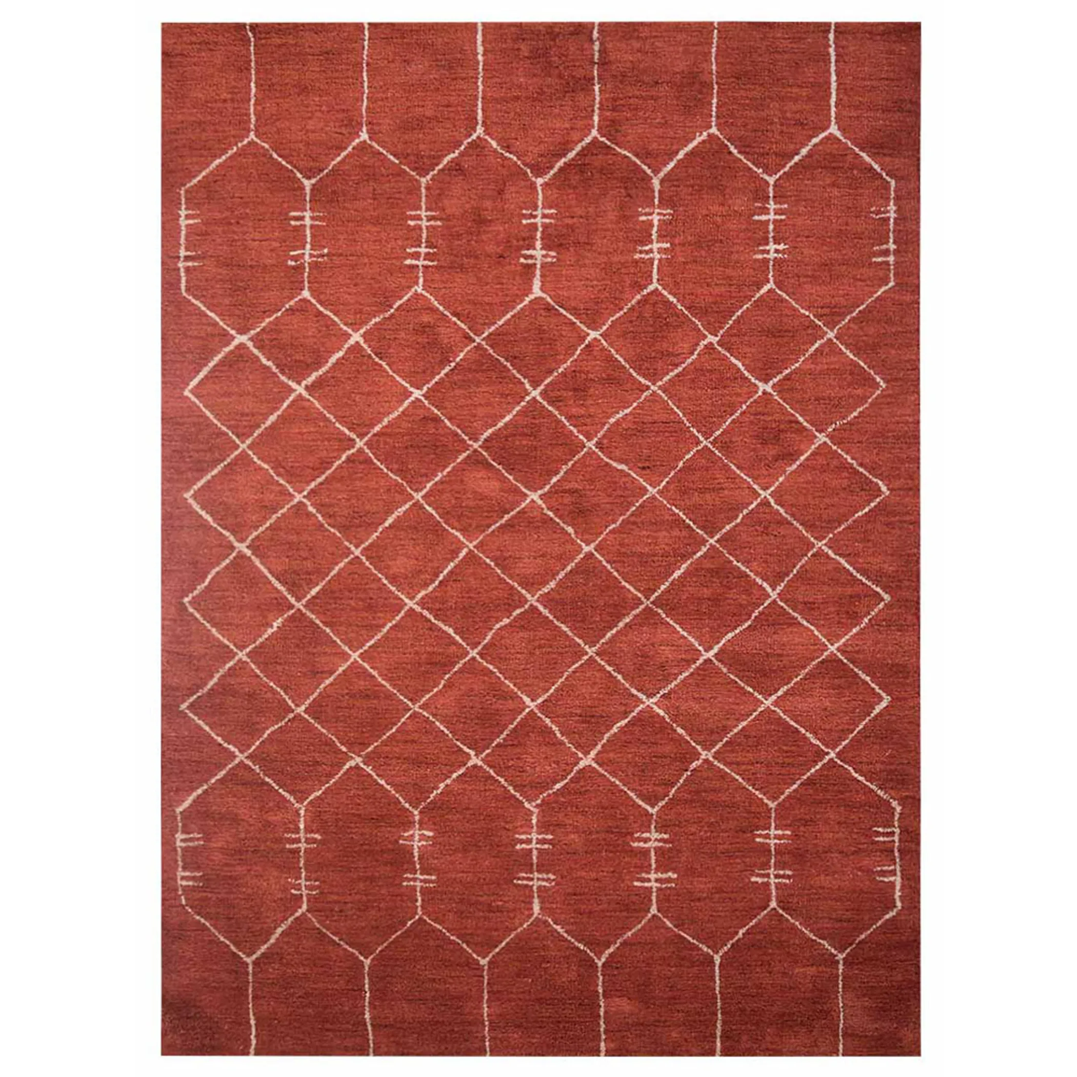 Rugsotic Carpets Hand Knotted Loom Silk Area Rug - Image 2