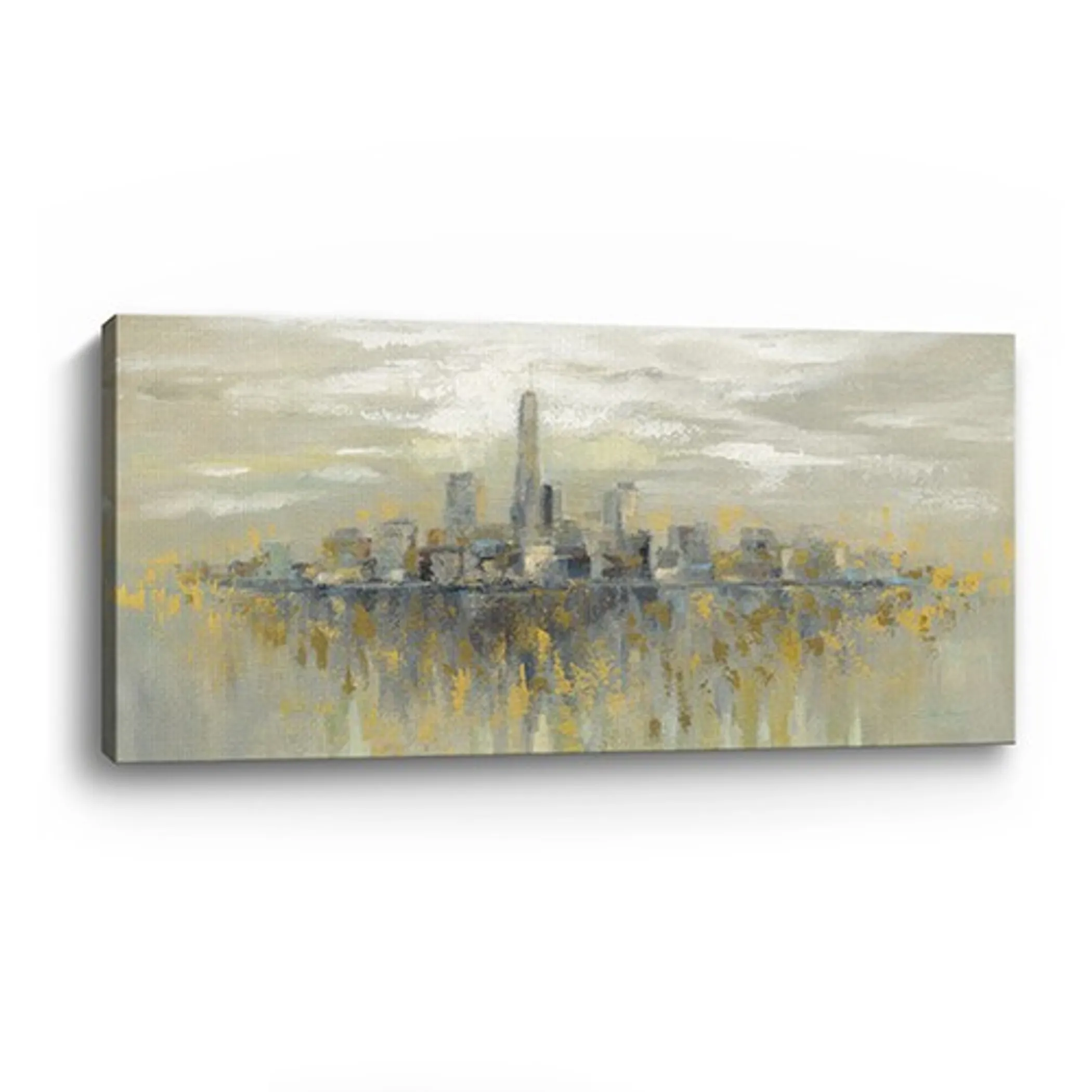 Artistic Manhattan City Skyline Unframed Print Wall Art - Image 4