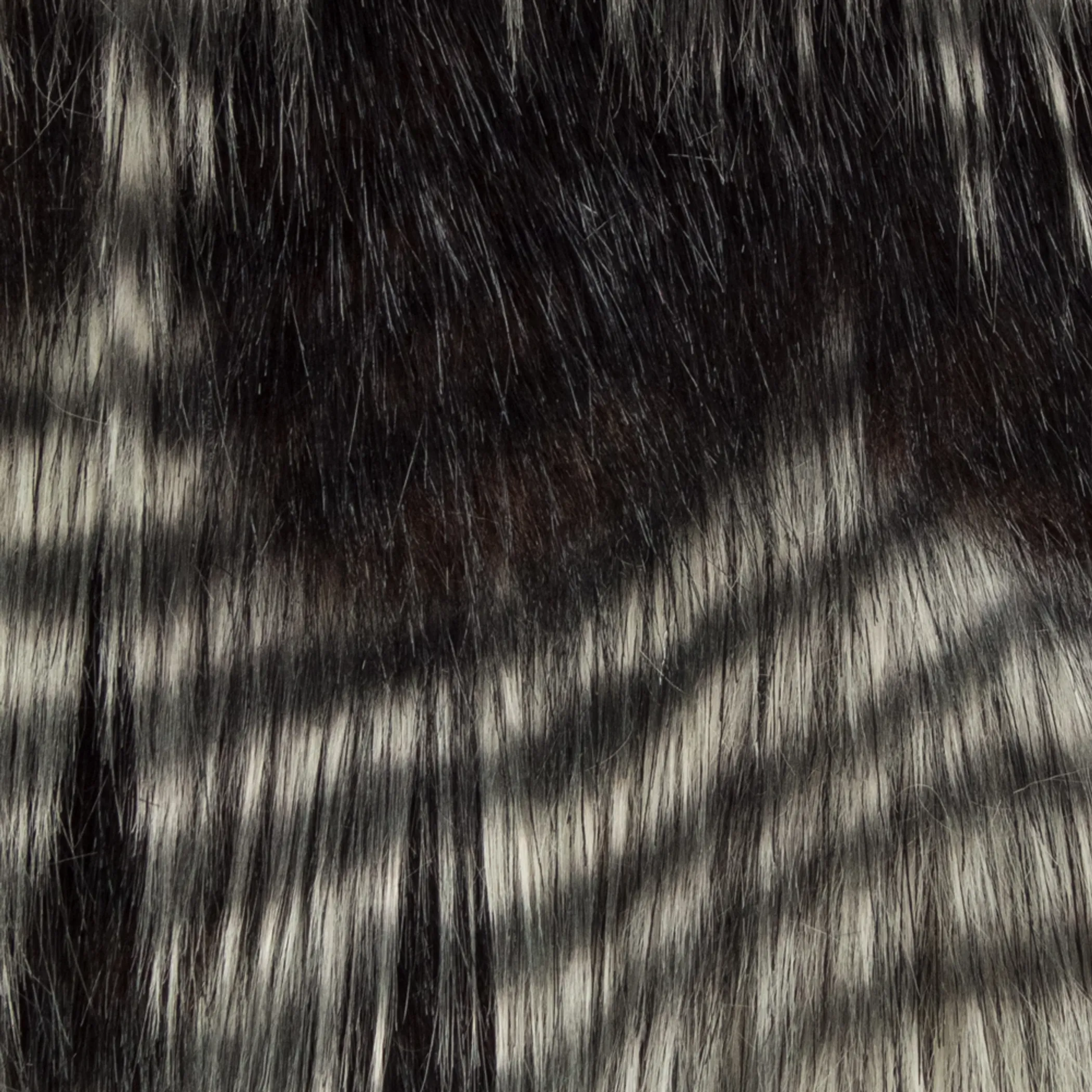 Plutus Porcupine Dark Brown and Beige Faux Fur Luxury Throw - Image 3