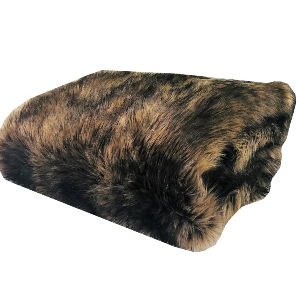Plutus Mountain Coyote Handmade Luxury Throw