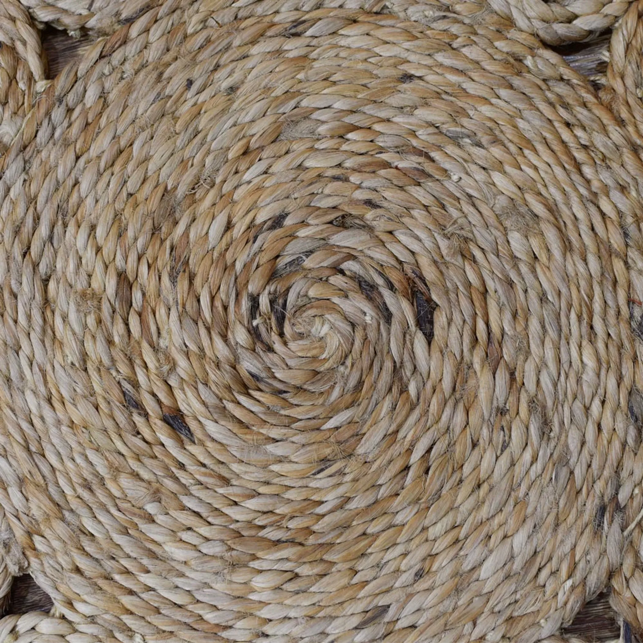 Rugsotic Carpets Hand Woven Jute Round Eco-friendly Area Rug Oriental - Image 5
