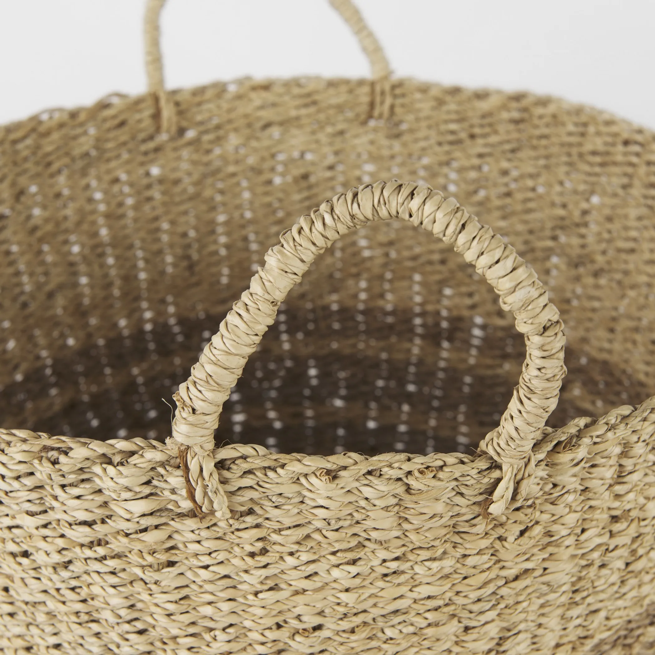 Set Of Two Detailed Wicker Storage Baskets - Image 6