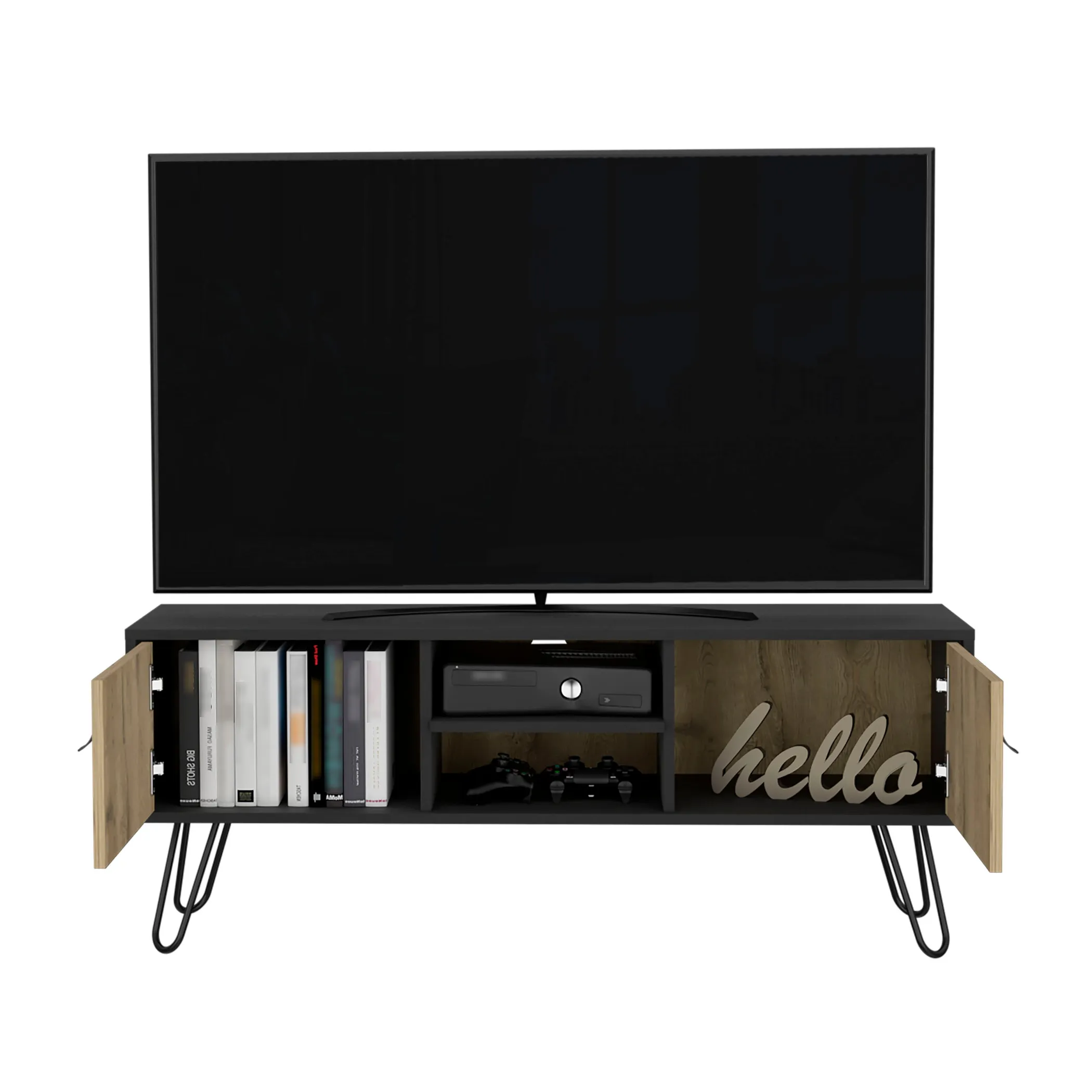 Huna Hairpin Legs TV Rack - Image 4