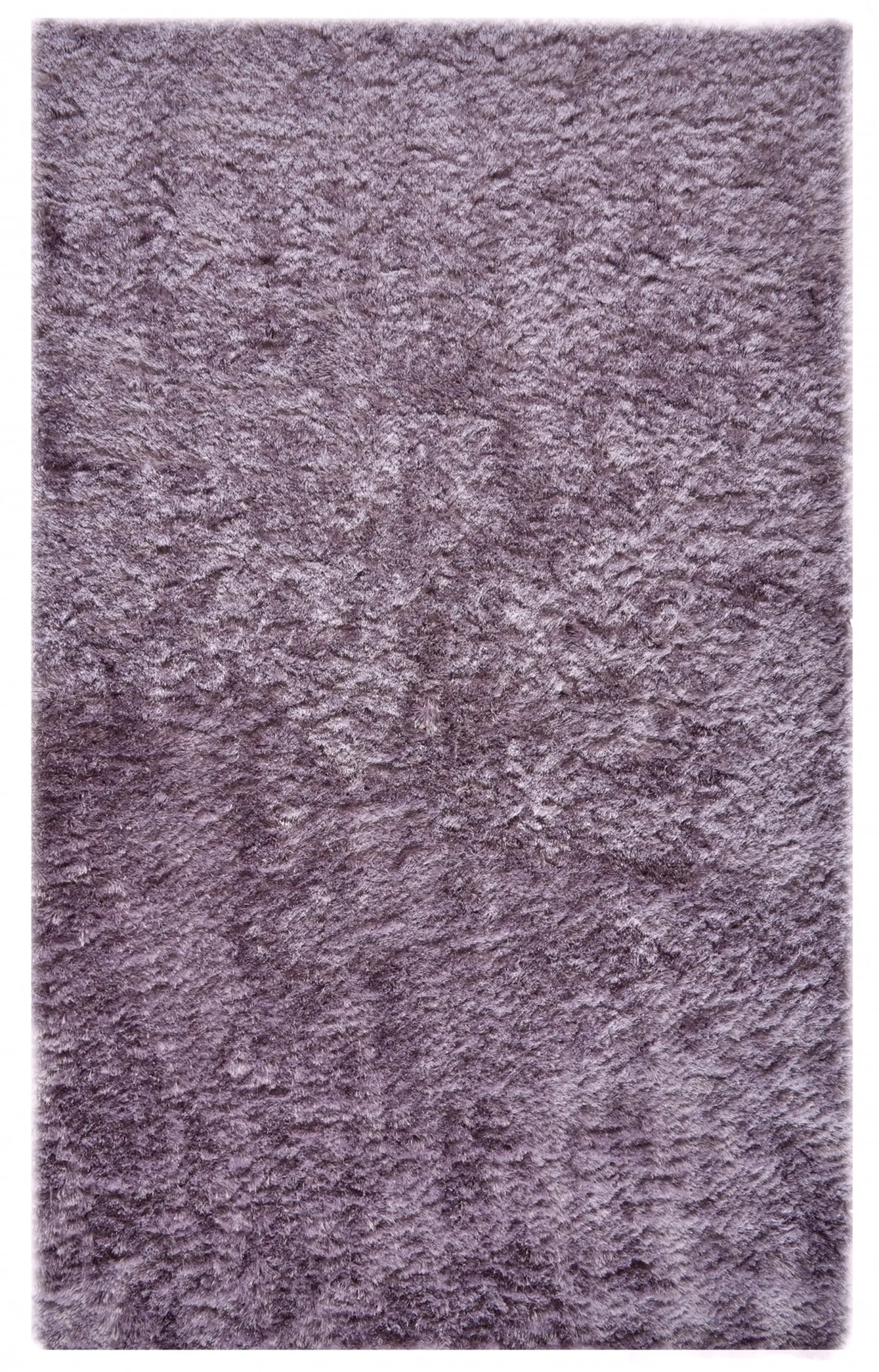 8' X 10' Purple Shag Tufted Handmade Area Rug - Image 2