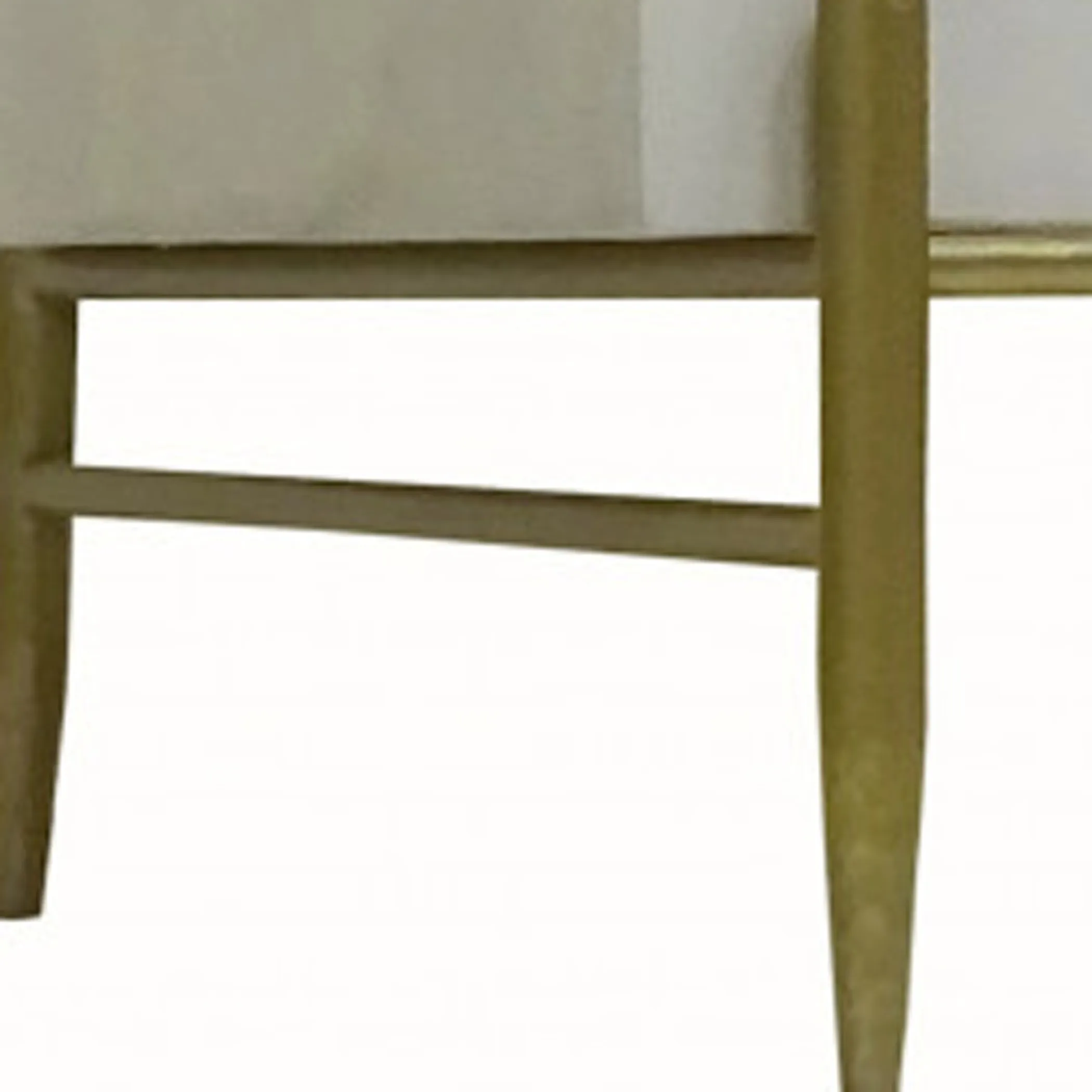 28" White Two Drawer Nightstand - Image 4