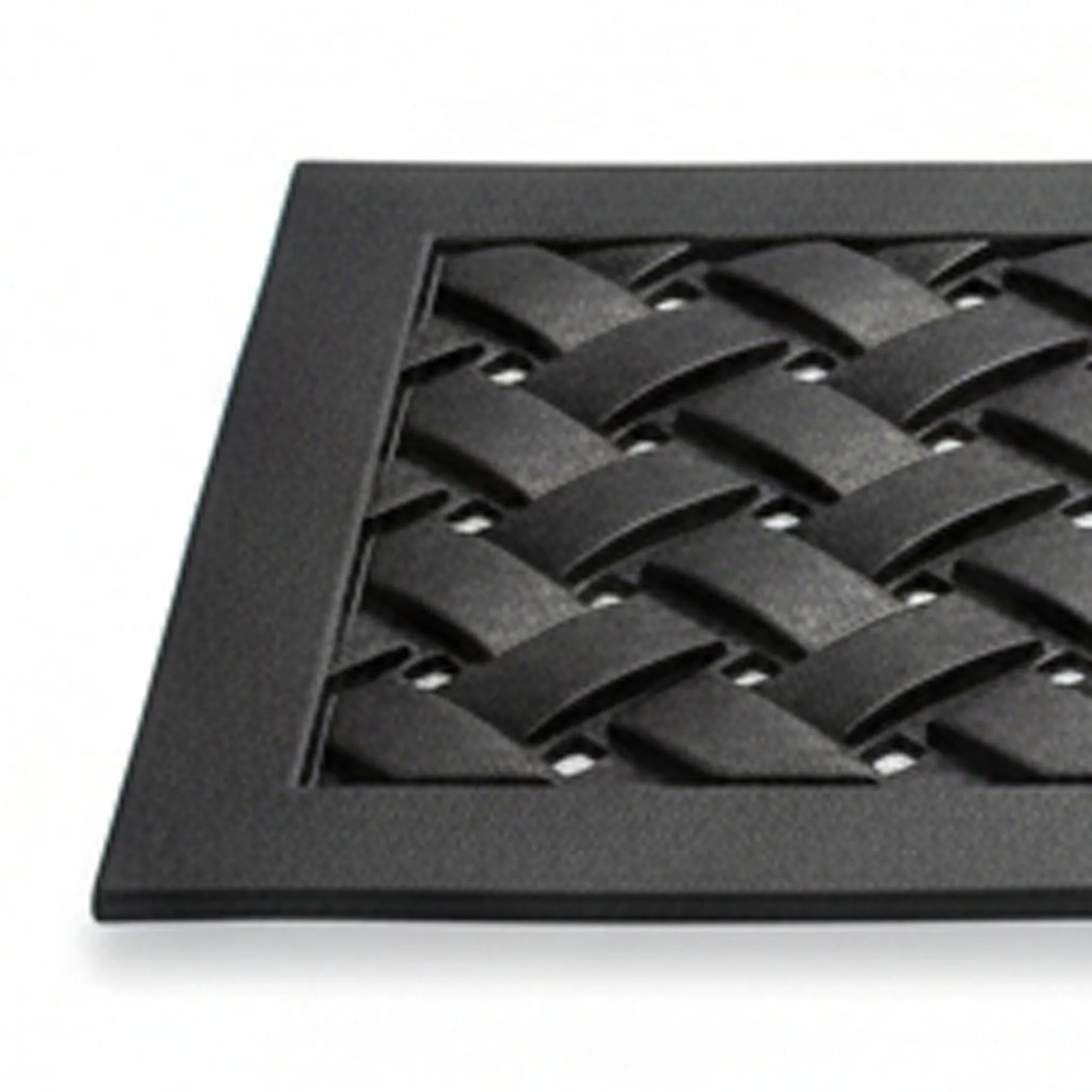 Set Of Six Lattice Outdoor Rubber Stair Treads - Image 5