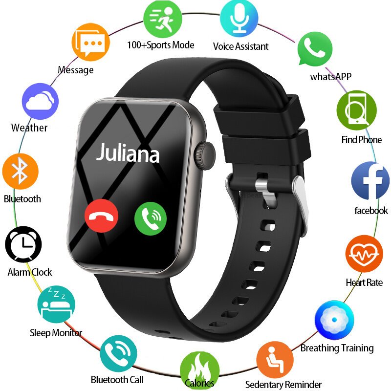 2025 new sports smart watch men full touch screen heart rate bluetooth call 1.9 inch ai voice ip68 waterproof smartwatch women 2025 new sports smart watch men full touch screen heart rate bluetooth call 1.9 inch ai voice ip68 waterproof smartwatch women