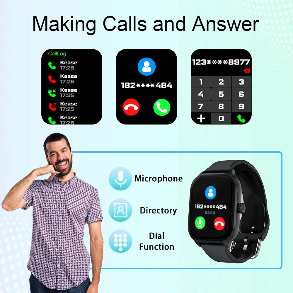 laxasfit h9 and h6 smartwatch dial to answer calls calorie tracking heart rate blood oxygen monitoring bluetooth smart watch laxasfit h9 and h6 smartwatch dial to answer calls calorie tracking heart rate blood oxygen monitoring bluetooth smart watch