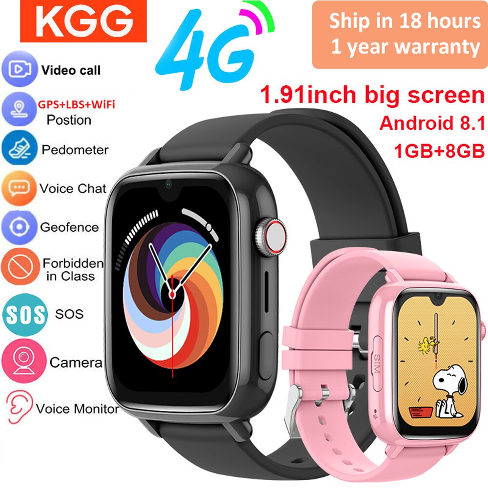 4g smart watch kids gps wifi video call sos app download child smartwatch camera monitor tracker location phone watch 4g smart watch kids gps wifi video call sos app download child smartwatch camera monitor tracker location phone watch