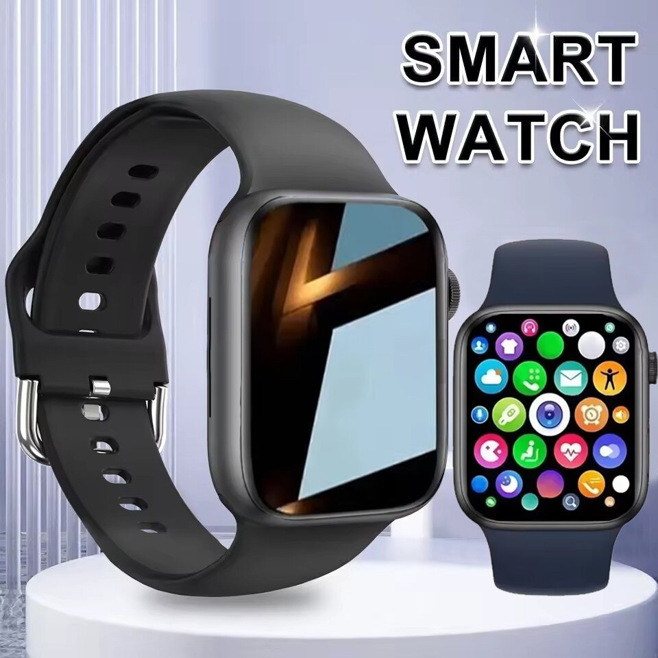 2025 new smartwatch for men android ios phone 1.73" screen bluetooth call blood oxygen pressure monitoring smart watch women