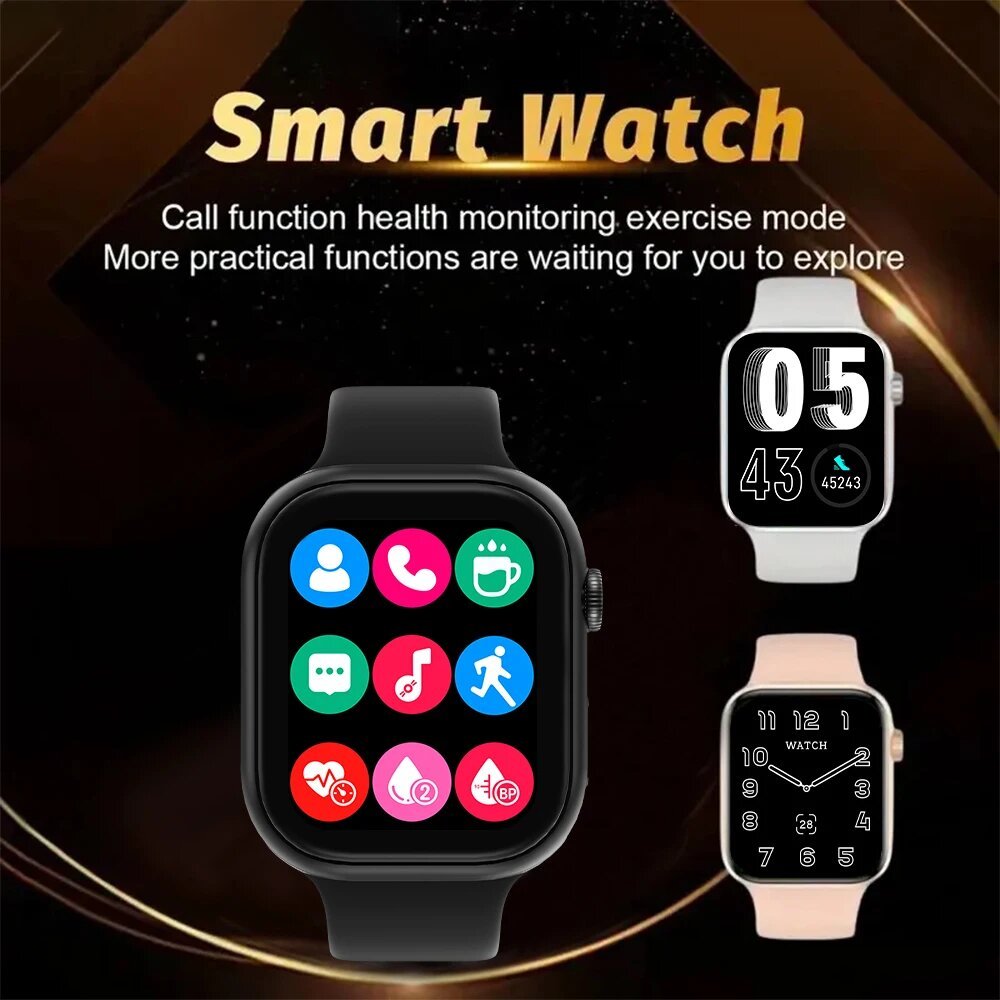 2025 new smartwatch for men android ios phone 1.73" screen bluetooth call blood oxygen pressure monitoring smart watch women 2025 new smartwatch for men android ios phone 1.73" screen bluetooth call blood oxygen pressure monitoring smart watch women