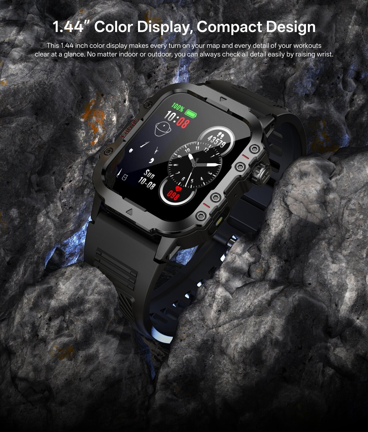 2026 new military smart watch men ip67 3atm outdoor sports fitness tracker health monitor 1.44inch bt call smartwatch 2026 new military smart watch men ip67 3atm outdoor sports fitness tracker health monitor 1.44inch bt call smartwatch